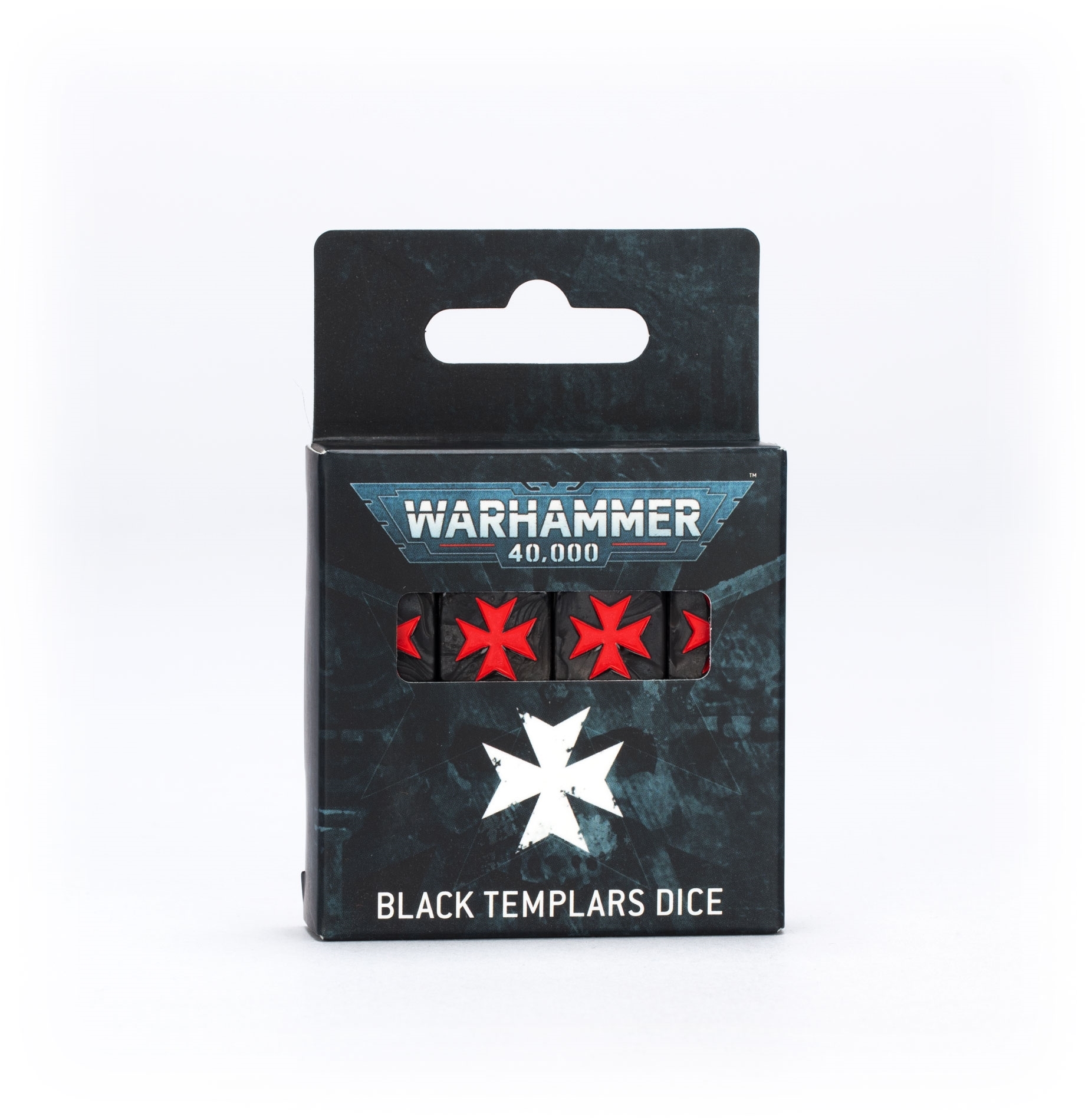 Warhammer 40K Black Templars Dice Set 55-51