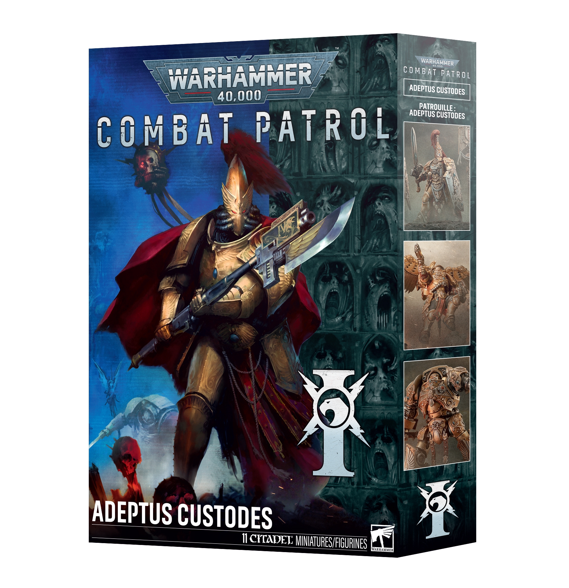 Warhammer 40K Combat Patrol Adeptus Custodes 73-012 PRESALE