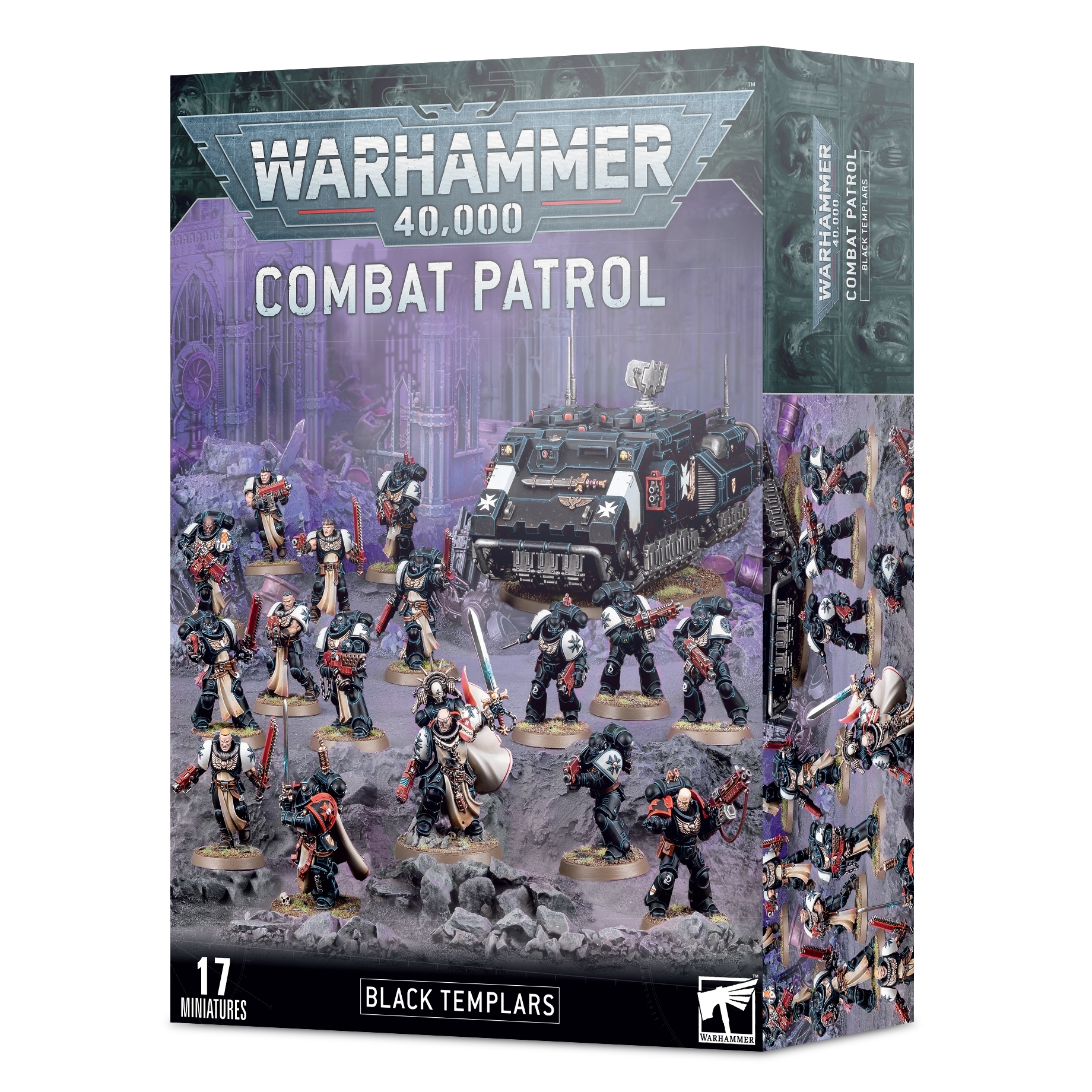 Warhammer 40K Combat Patrol - Black Templars 55-50