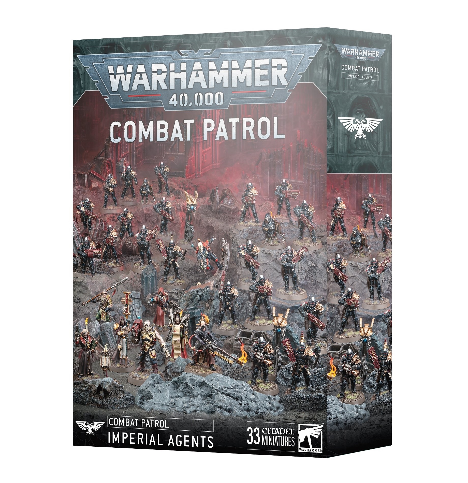 Warhammer 40K Combat Patrol - Imperial Agents 73-02