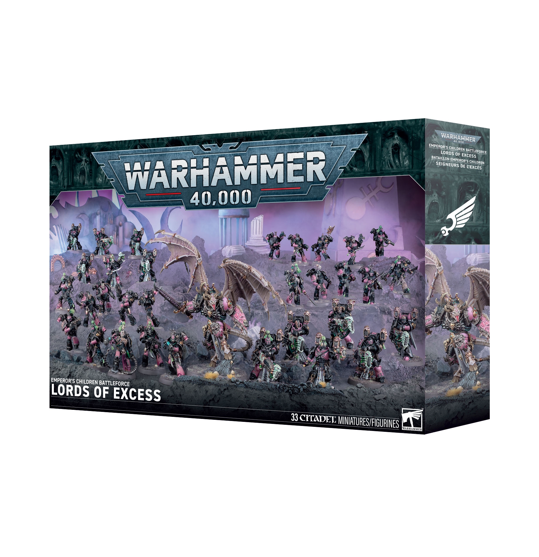 Warhammer 40K Emperor's Children Battleforce: Lords of Excess 37-12 PRESALE