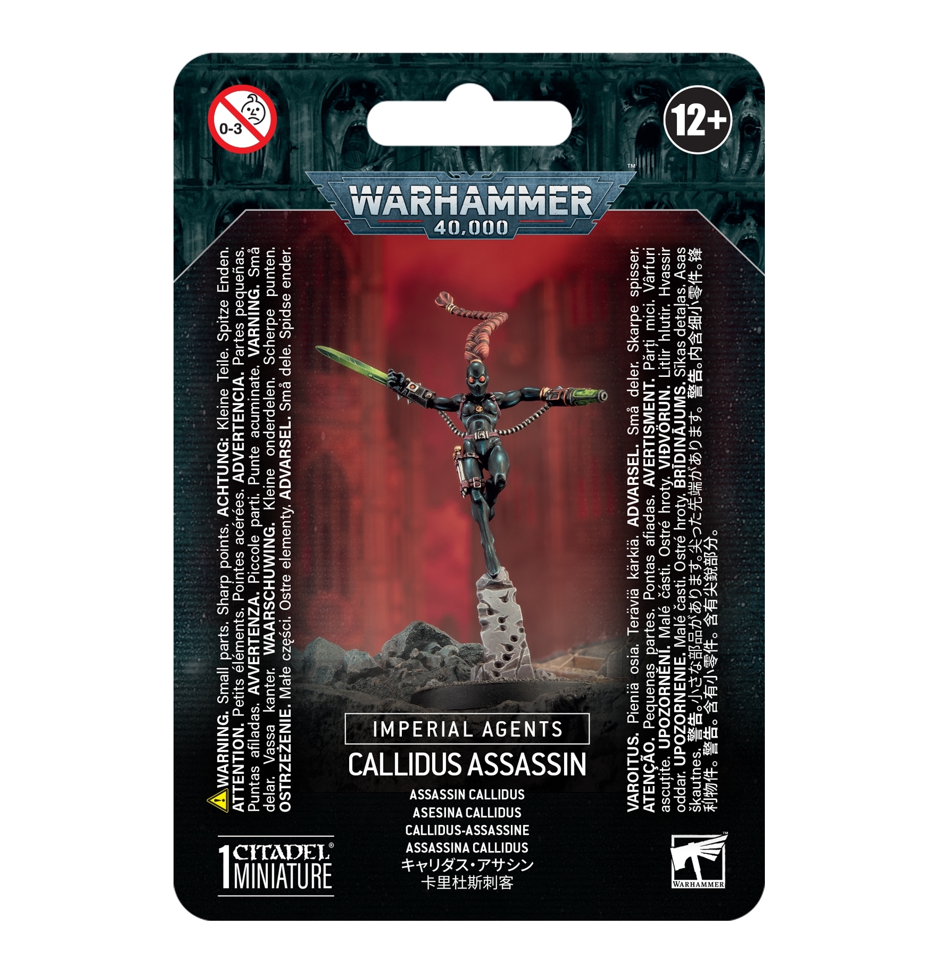 Warhammer 40K Imperial Agents Callidus Assassin 52-12