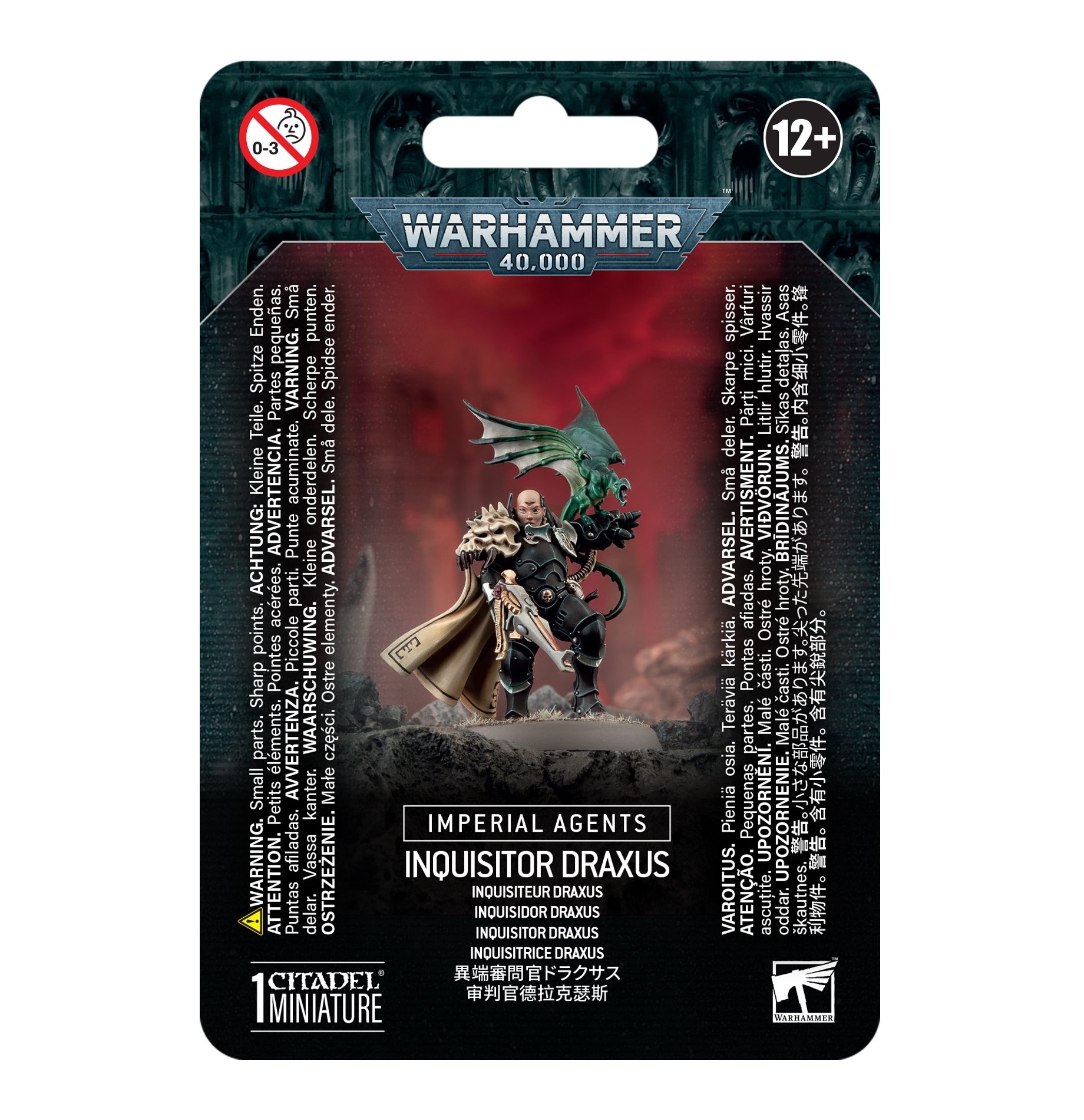 Warhammer 40K Imperial Agents Inquisitor Draxus 52-42