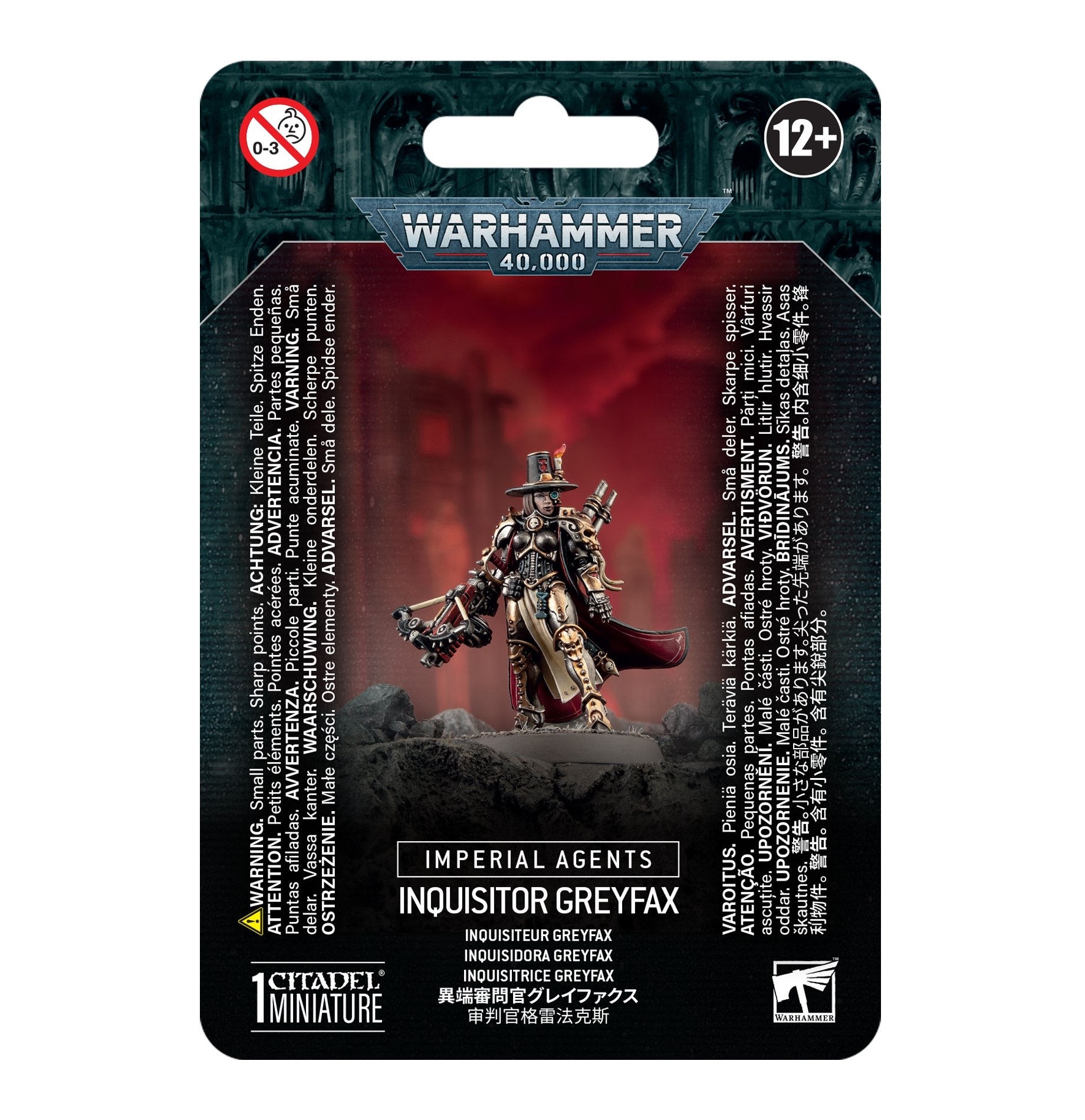 Warhammer 40K Imperial Agents Inquisitor Greyfax 52-45