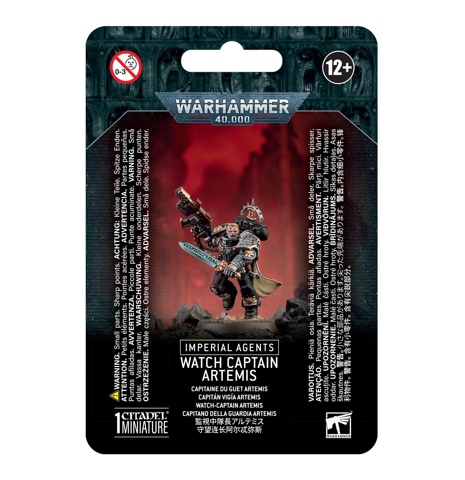 Warhammer 40K Imperial Agents Watch Captain Artemis 68-09