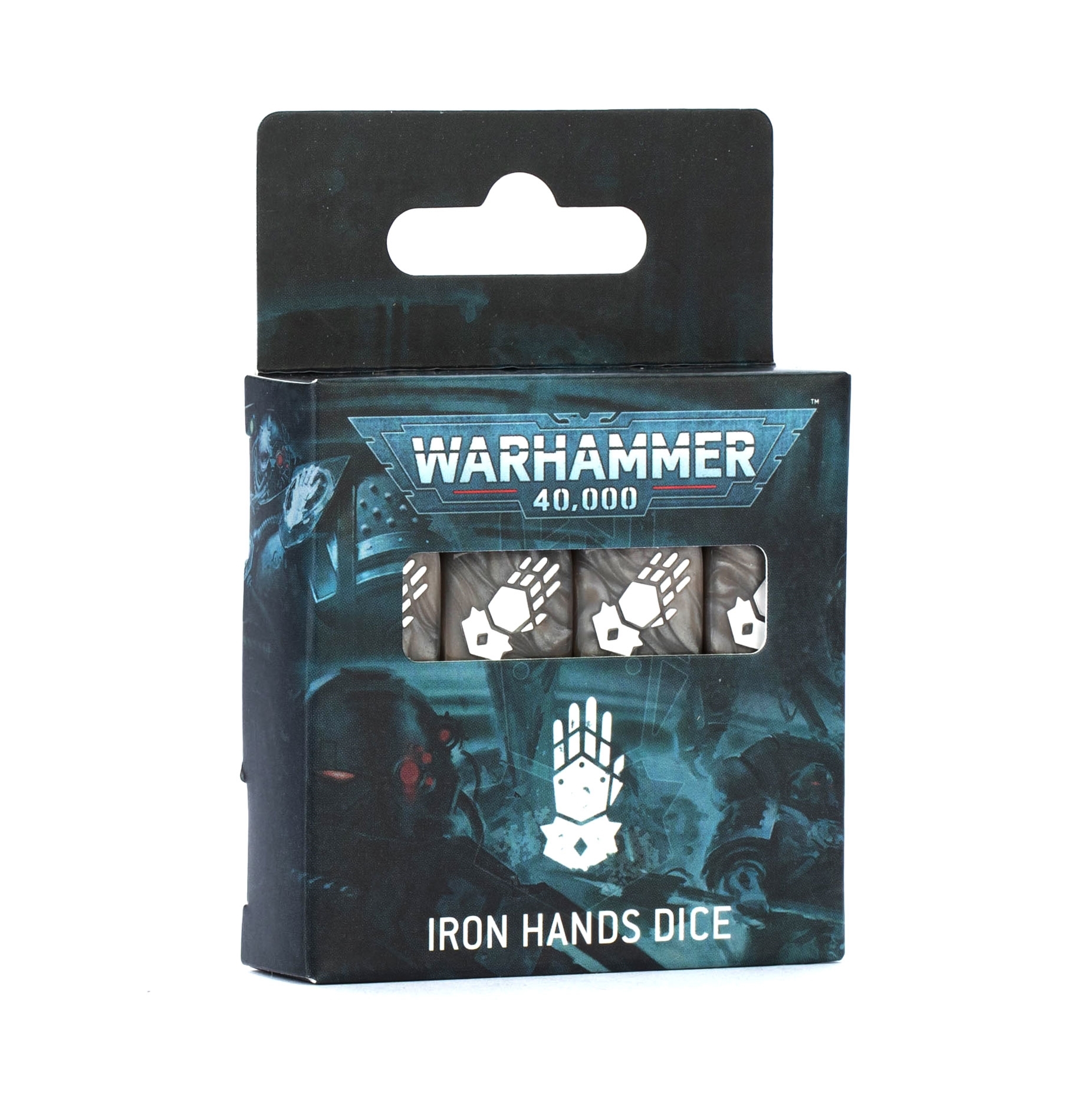 Warhammer 40K Iron Hands Dice Set 55-65