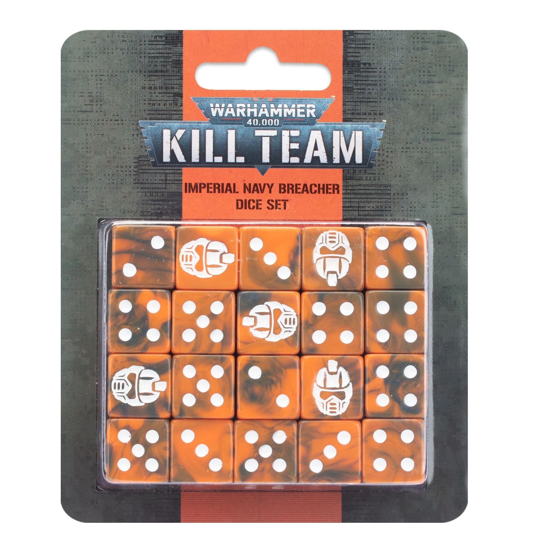 Warhammer 40K Kill Team Imperial Navy Breacher Dice Set 102-80