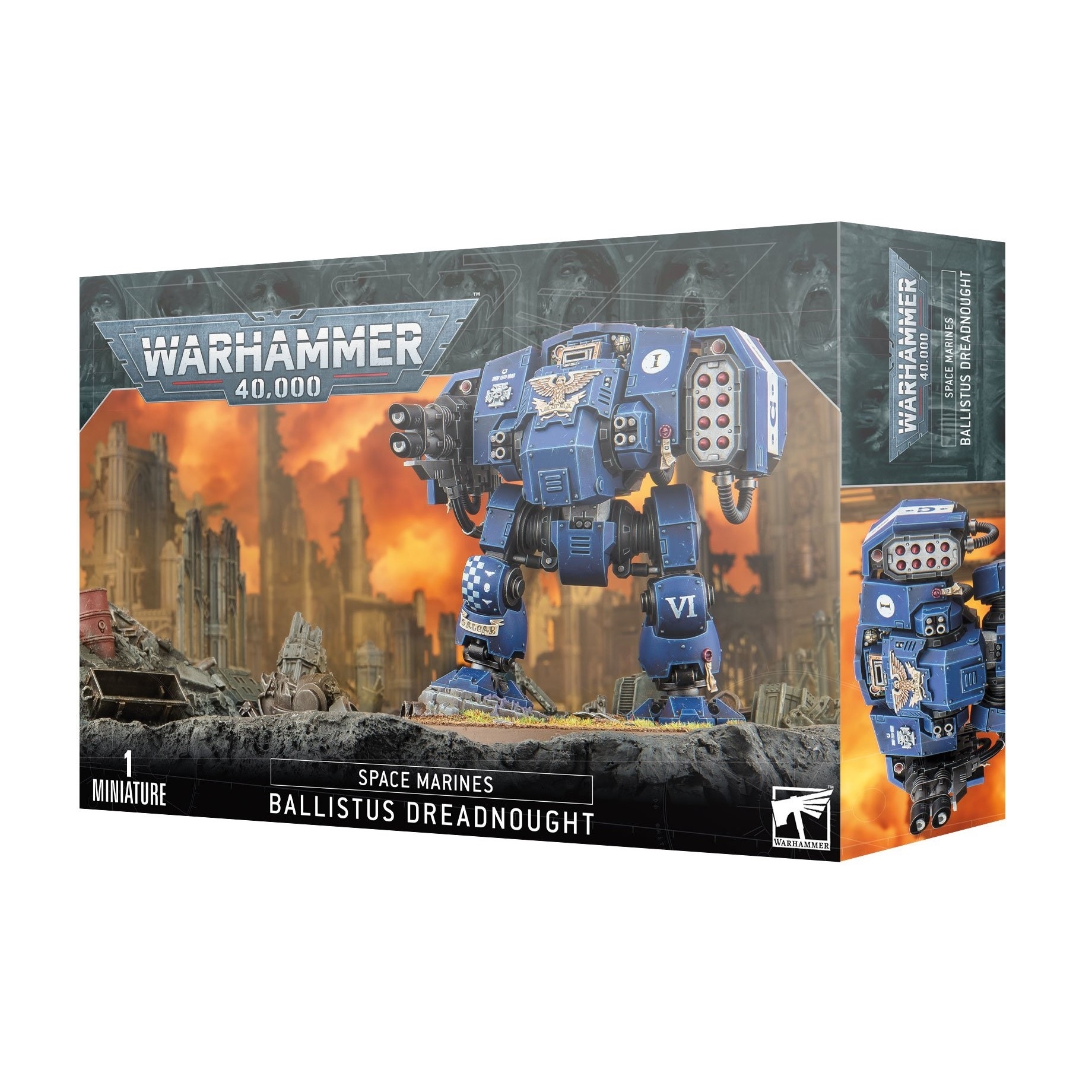 Warhammer 40K Space Marines Ballistus Dreadnought 48-11