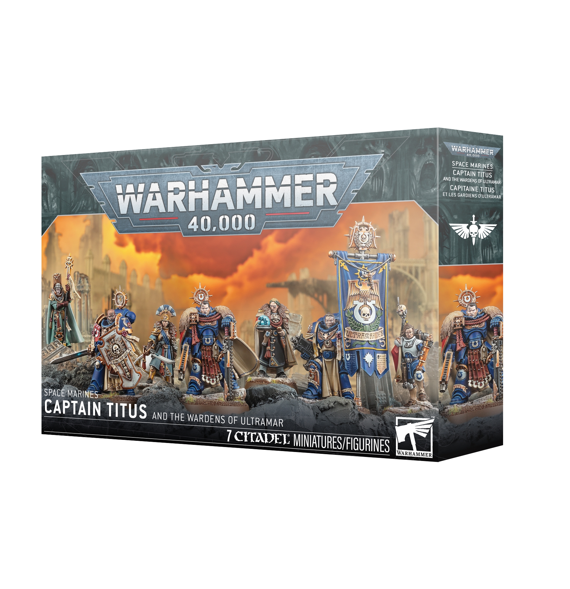 Warhammer 40K Space Marines Captain Titus and the Wardens of Ultramar 55-76 PRESALE