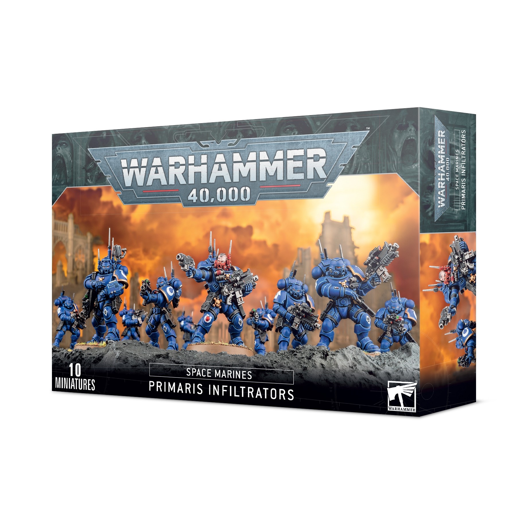 Warhammer 40K Space Marines Infiltrator Squad 48-97