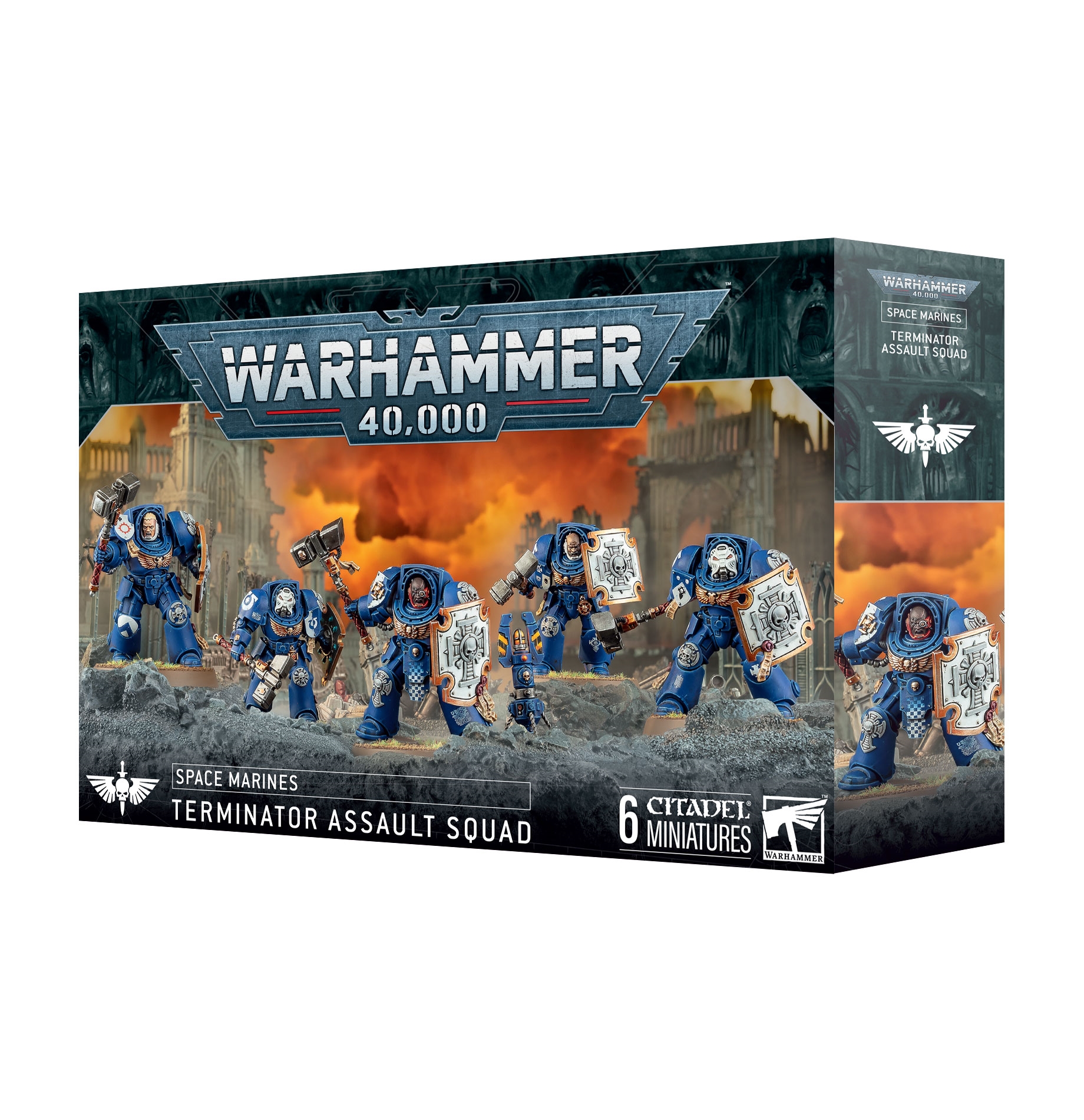 Warhammer 40K Space Marines Terminator Assault Squad 48-34 PRESALE