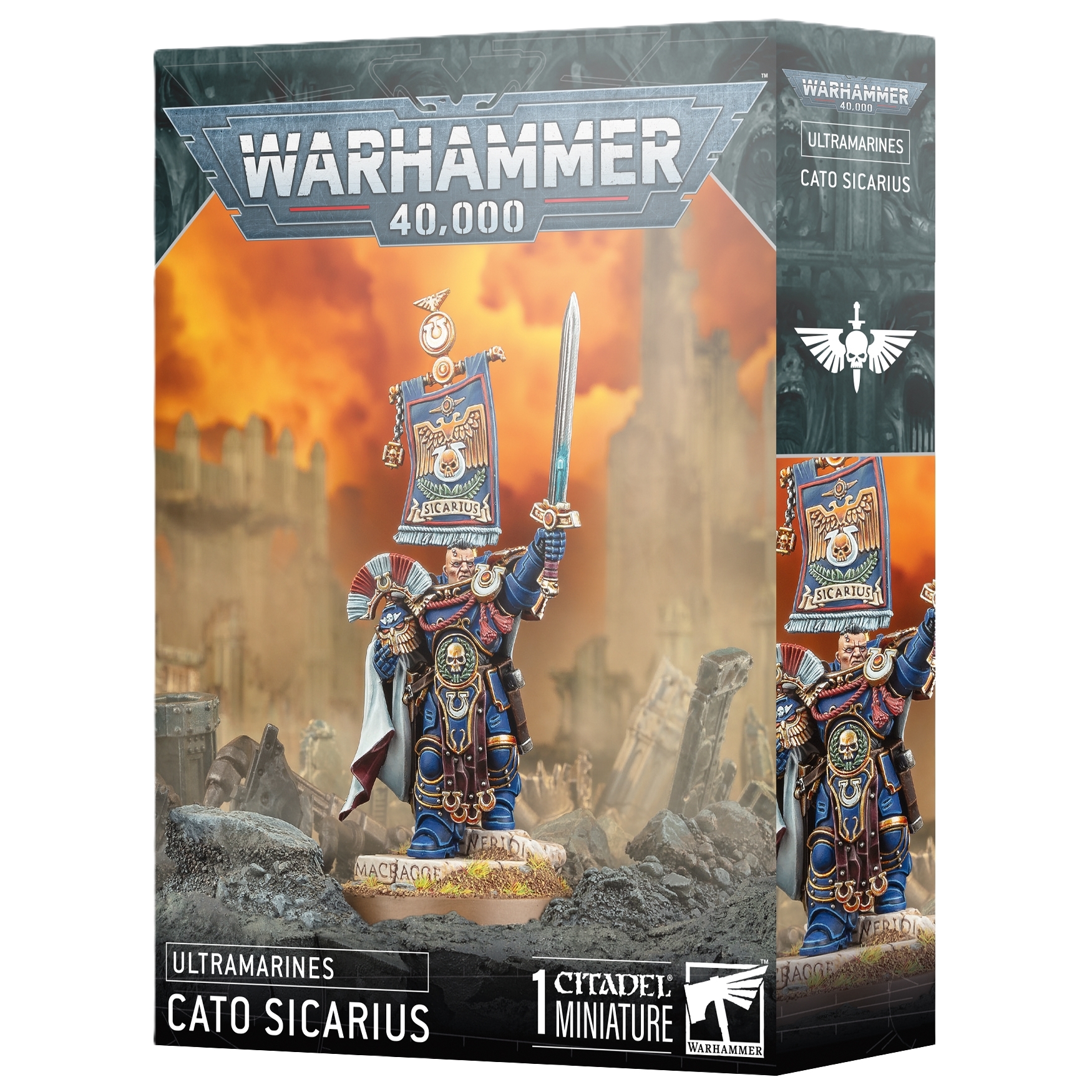 Warhammer 40K Ultramarines Cato Sicarius 55-73