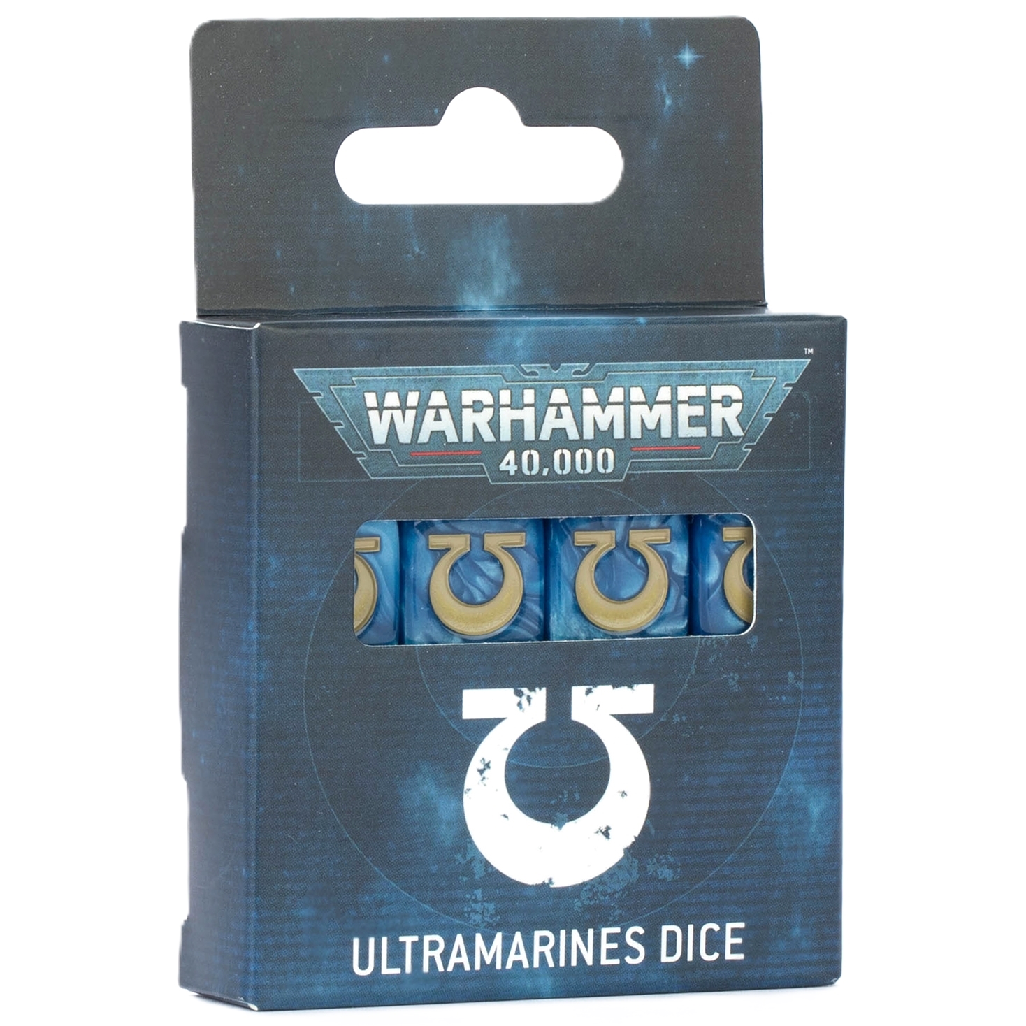 Warhammer 40K Ultramarines Dice Set 55-66