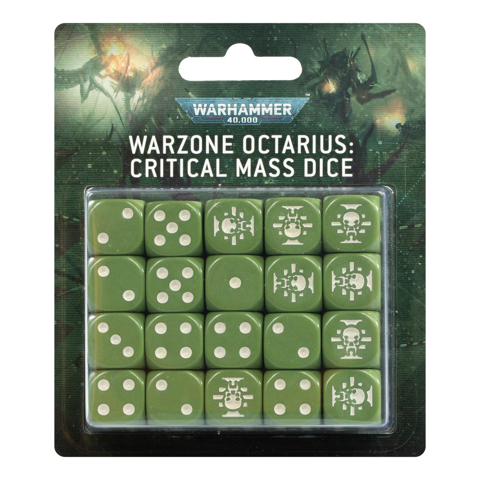 Warhammer 40K Warzone Octarius: Critical Mass Dice 40-28