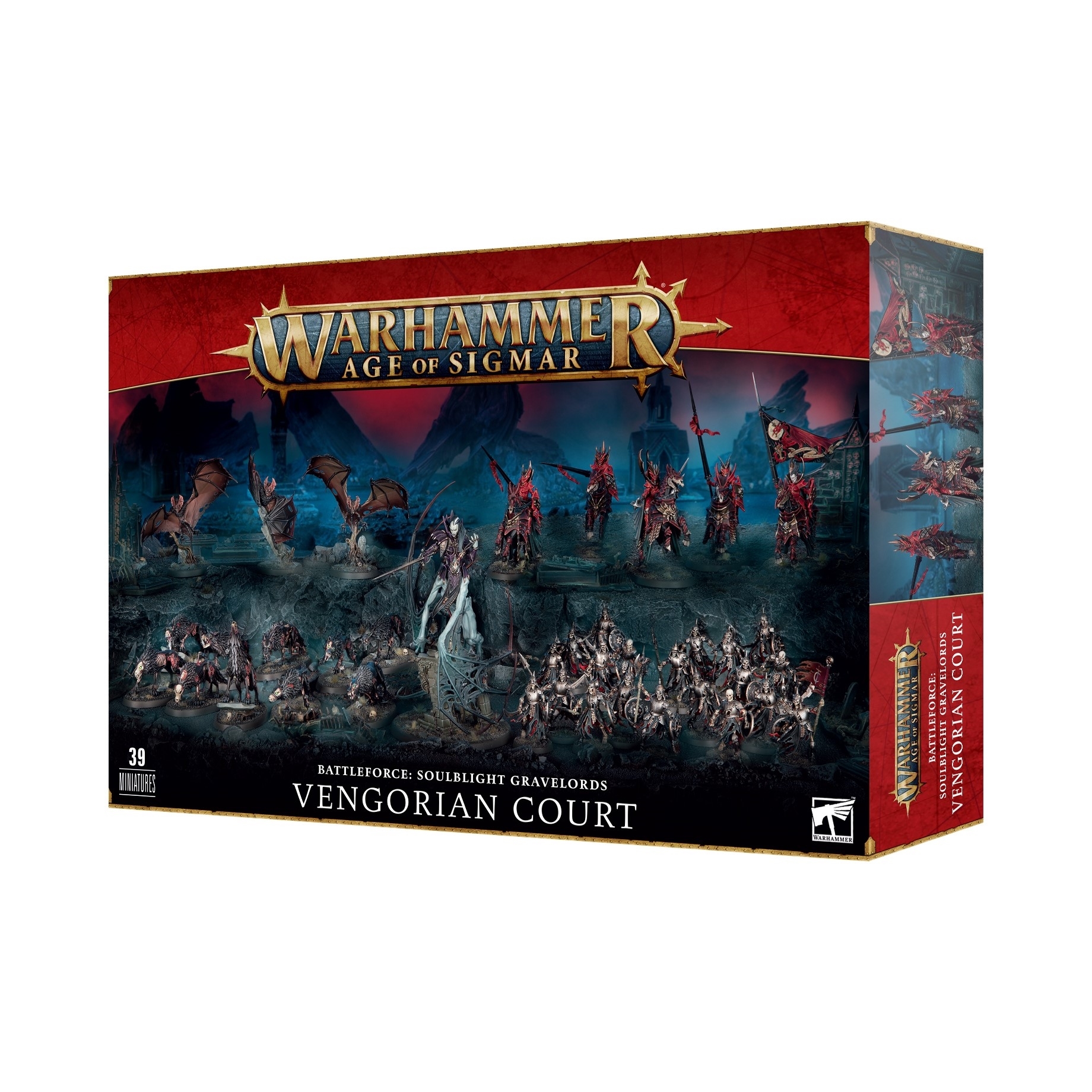 Warhammer Age of Sigmar - Battleforce: Soulblight Gravelords Vengorian Court 91-46