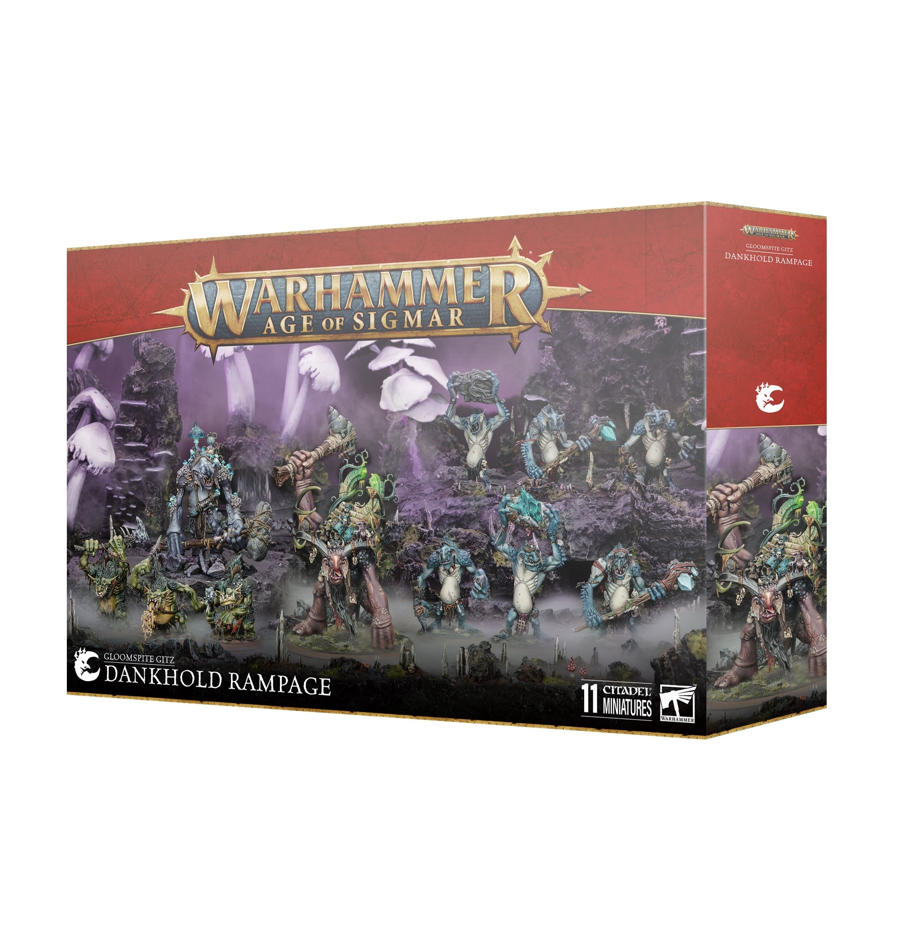 Warhammer Age of Sigmar - Gloomspite Gitz Dankhold Rampage 89-100