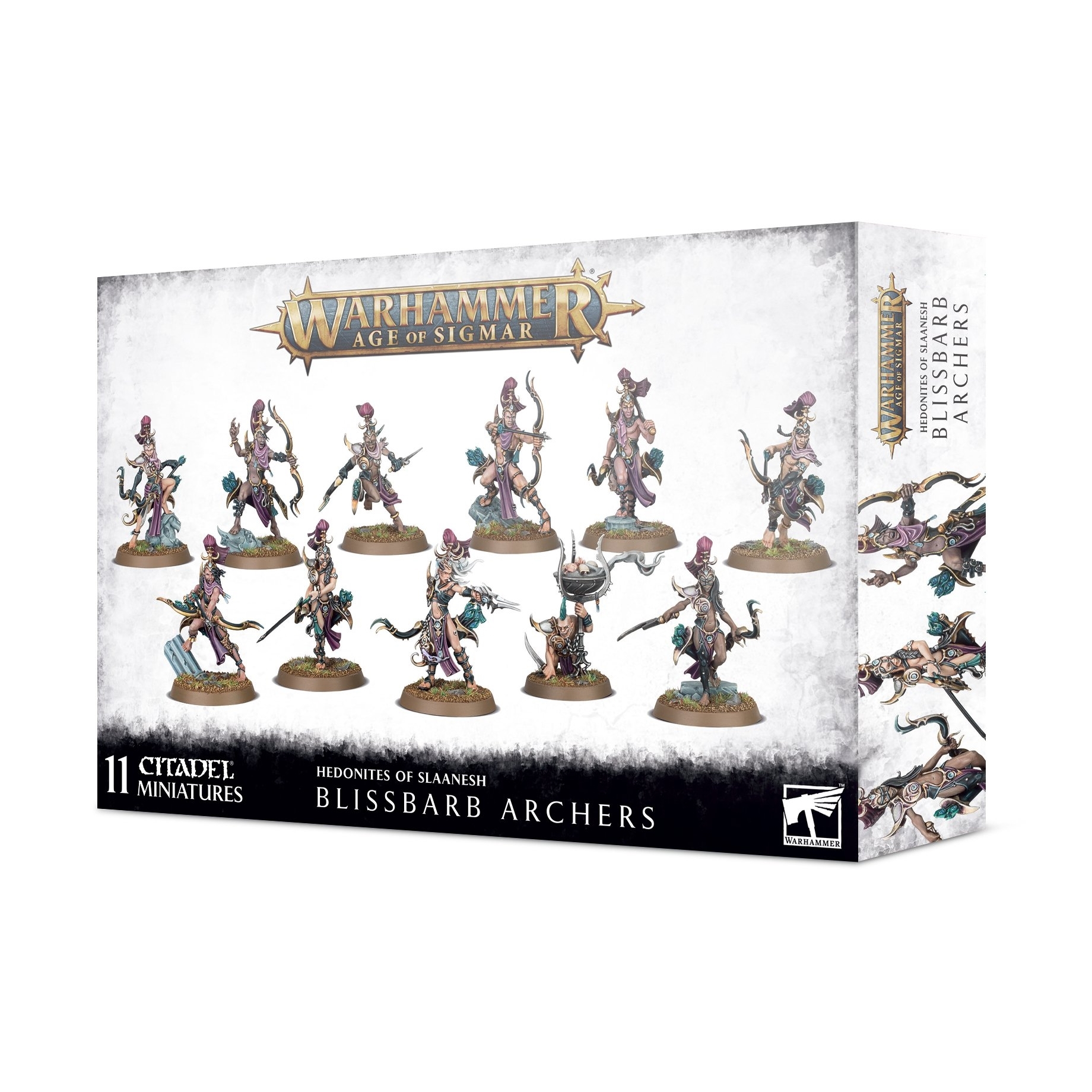 Warhammer Age of Sigmar - Hedonites of Slaanesh Blissbarb Archers 83-83