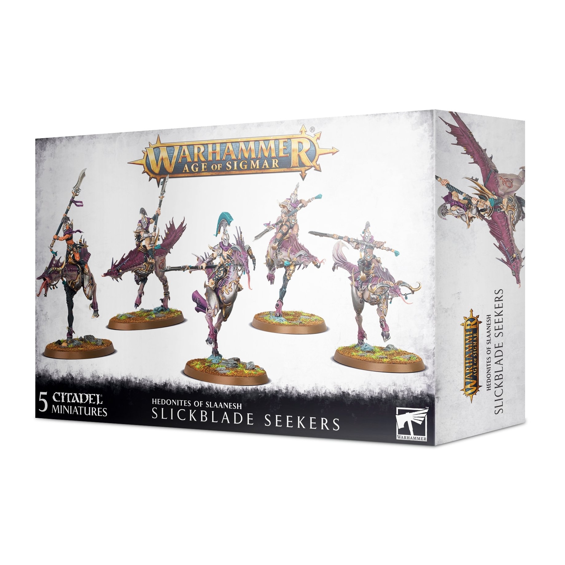 Warhammer Age of Sigmar - Hedonites of Slaanesh Slickblade Seekers 83-86