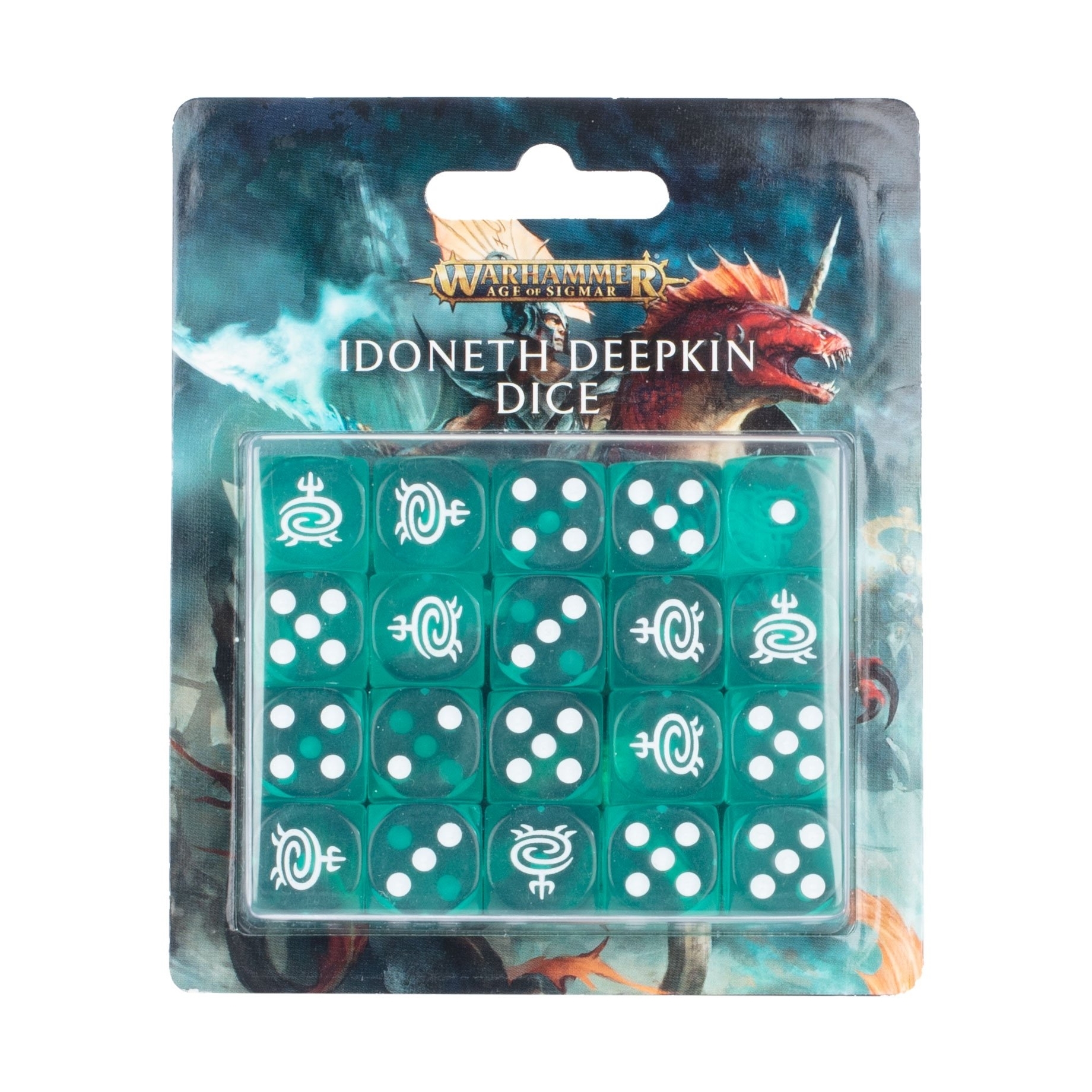 Warhammer Age of Sigmar - Idoneth Deepkin Dice Set 86-76