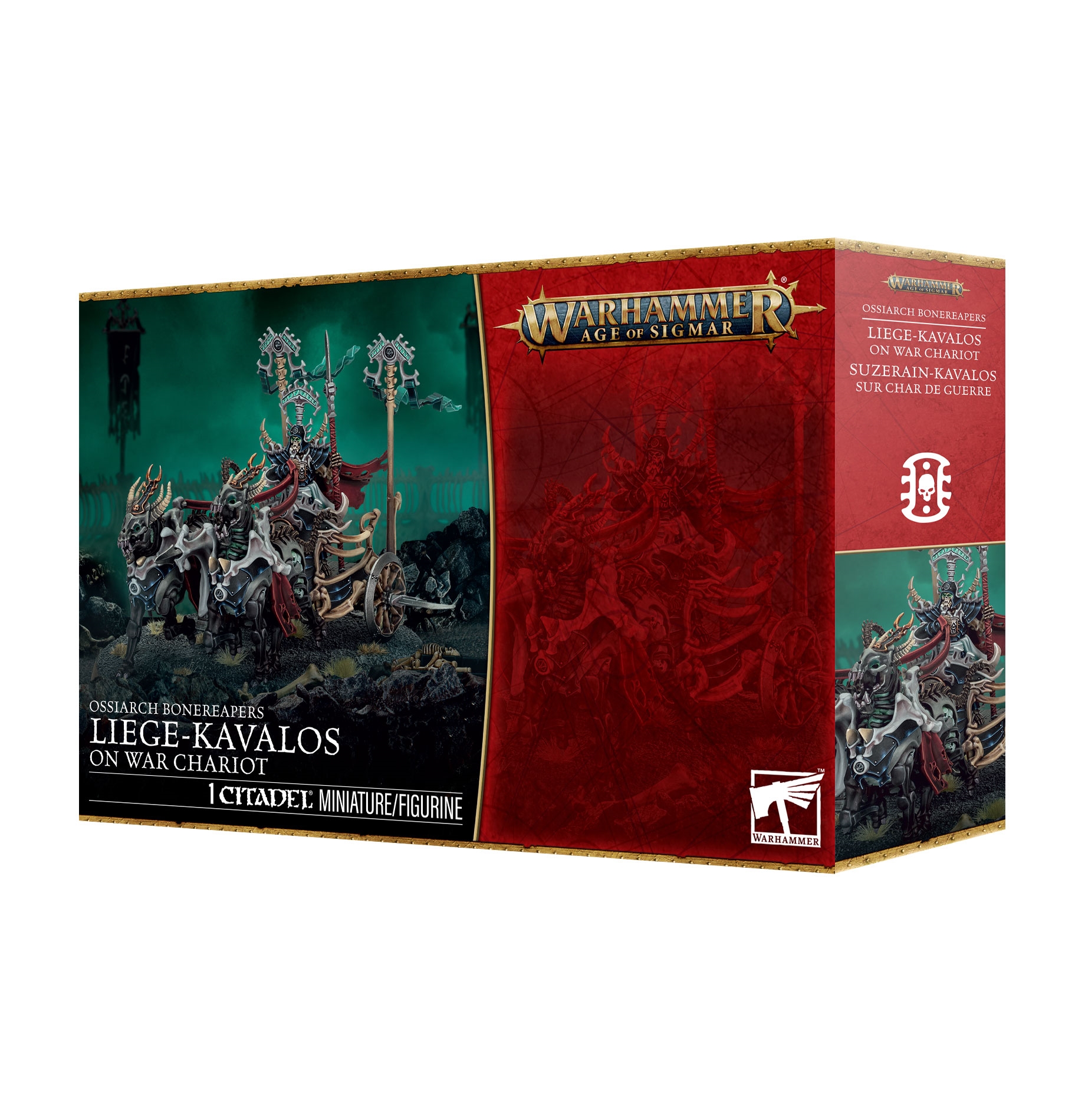 Warhammer Age of Sigmar - Liege-Kavalos on War Chariot 94-36 PRESALE