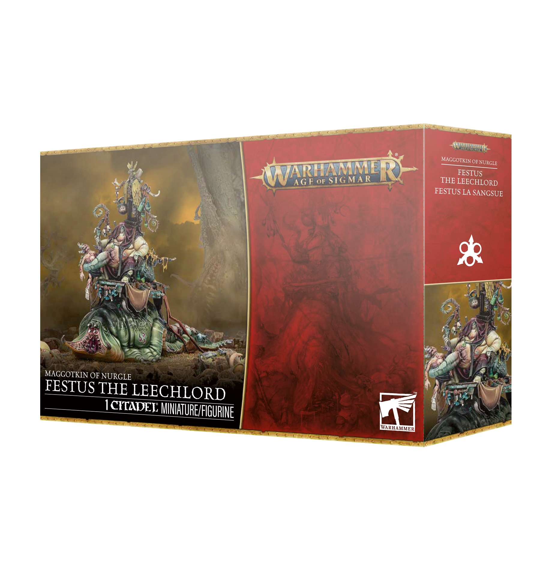 Warhammer Age of Sigmar - Maggotkin of Nurgle Festus the Leechlord 83-115