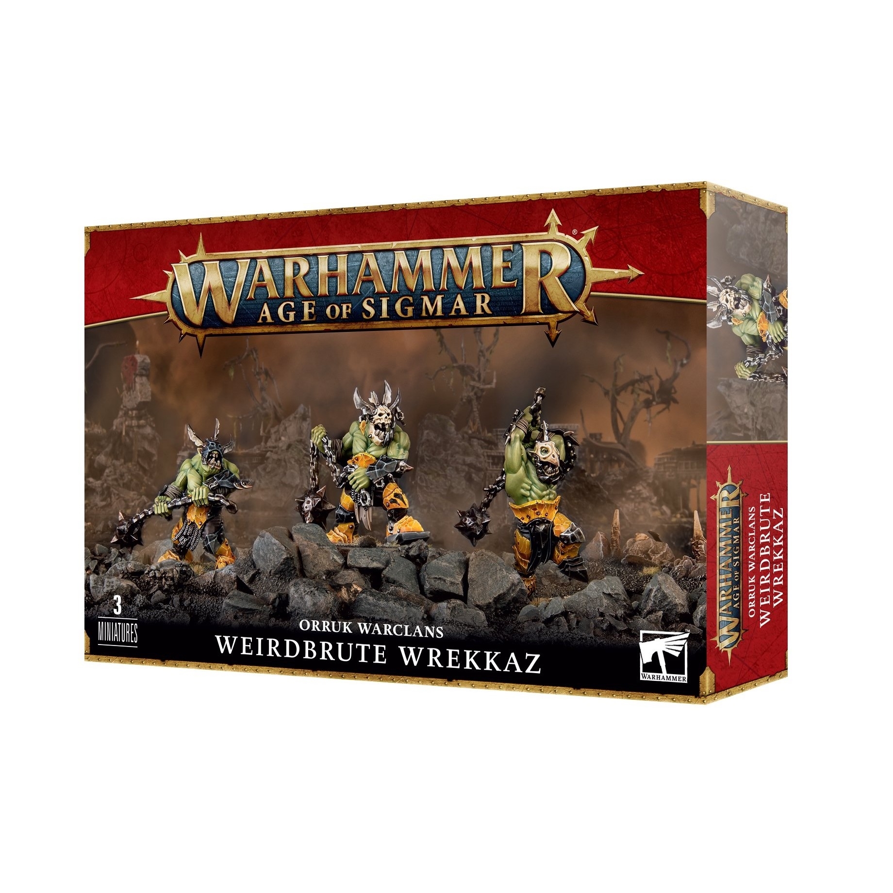 Warhammer Age of Sigmar - Orruk Warclans Weirdbrute Wrekkaz 89-82