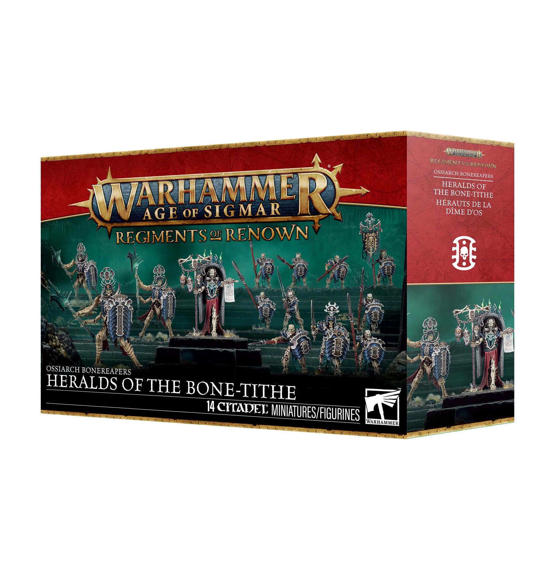Warhammer Age of Sigmar - Regiment of Renown: Heralds of the Bone-tithe 94-43 PRESALE