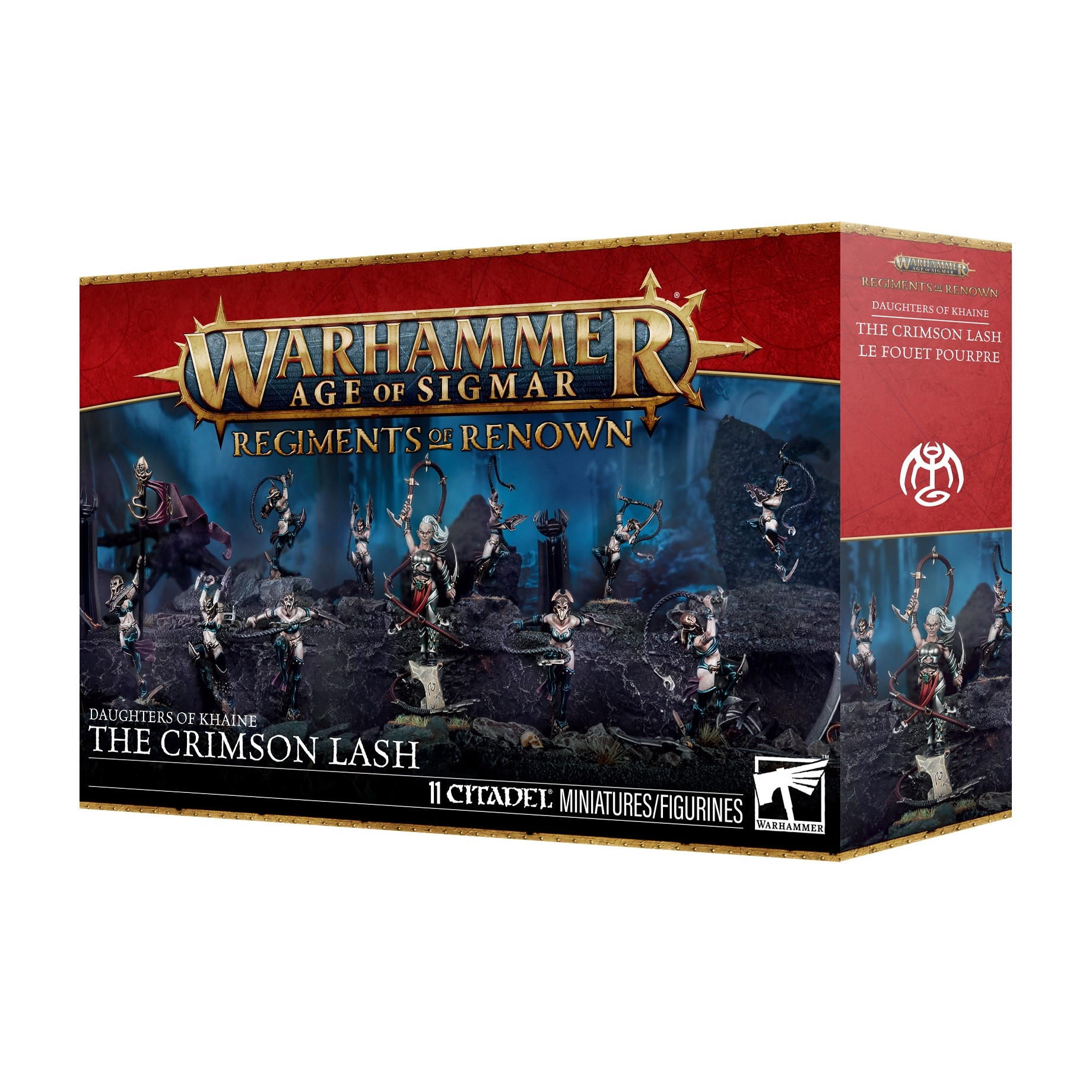 Warhammer Age of Sigmar - Regiment of Renown: The Crimson Lash 85-25 PRESALE