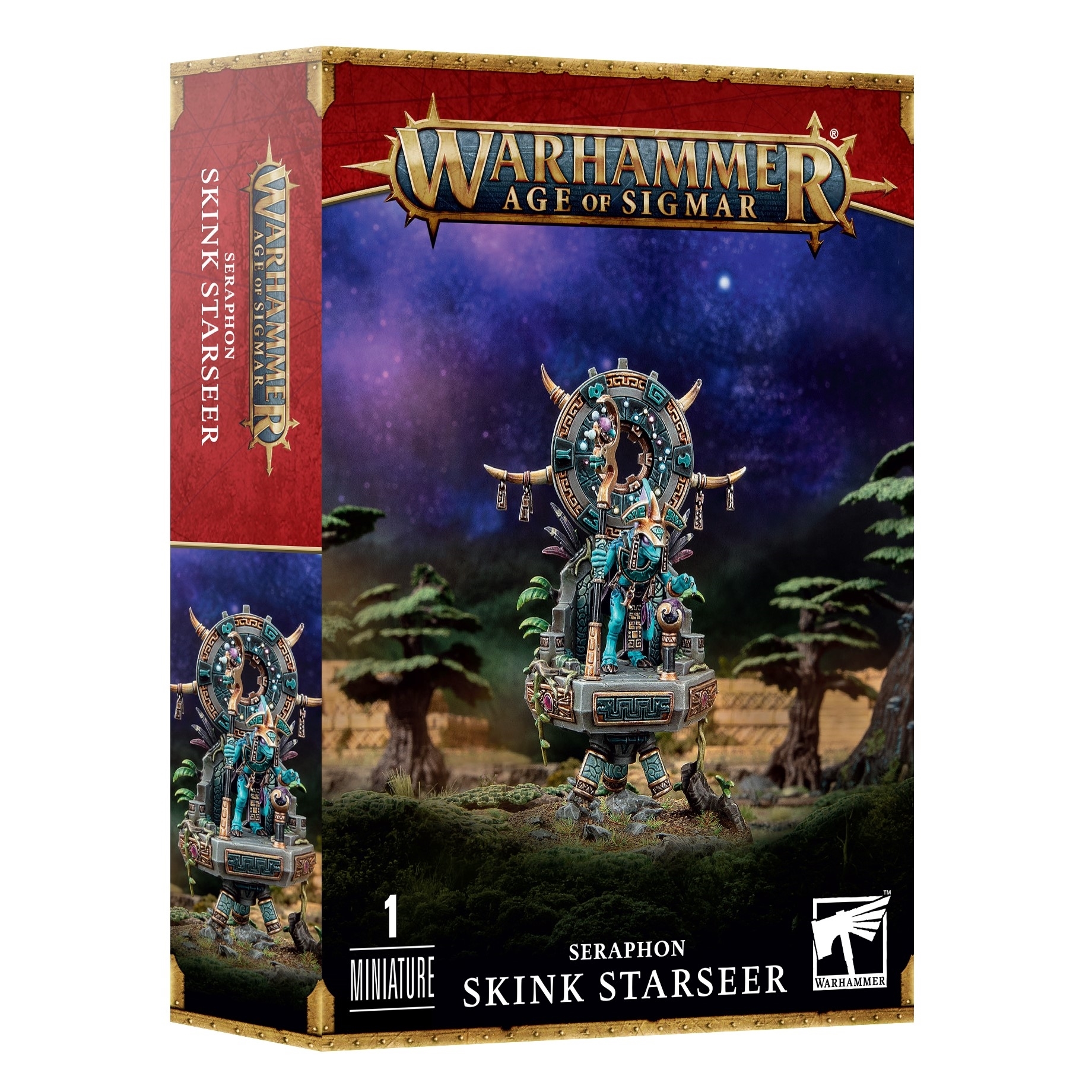 Warhammer Age of Sigmar - Seraphon Skink Starseer 88-25