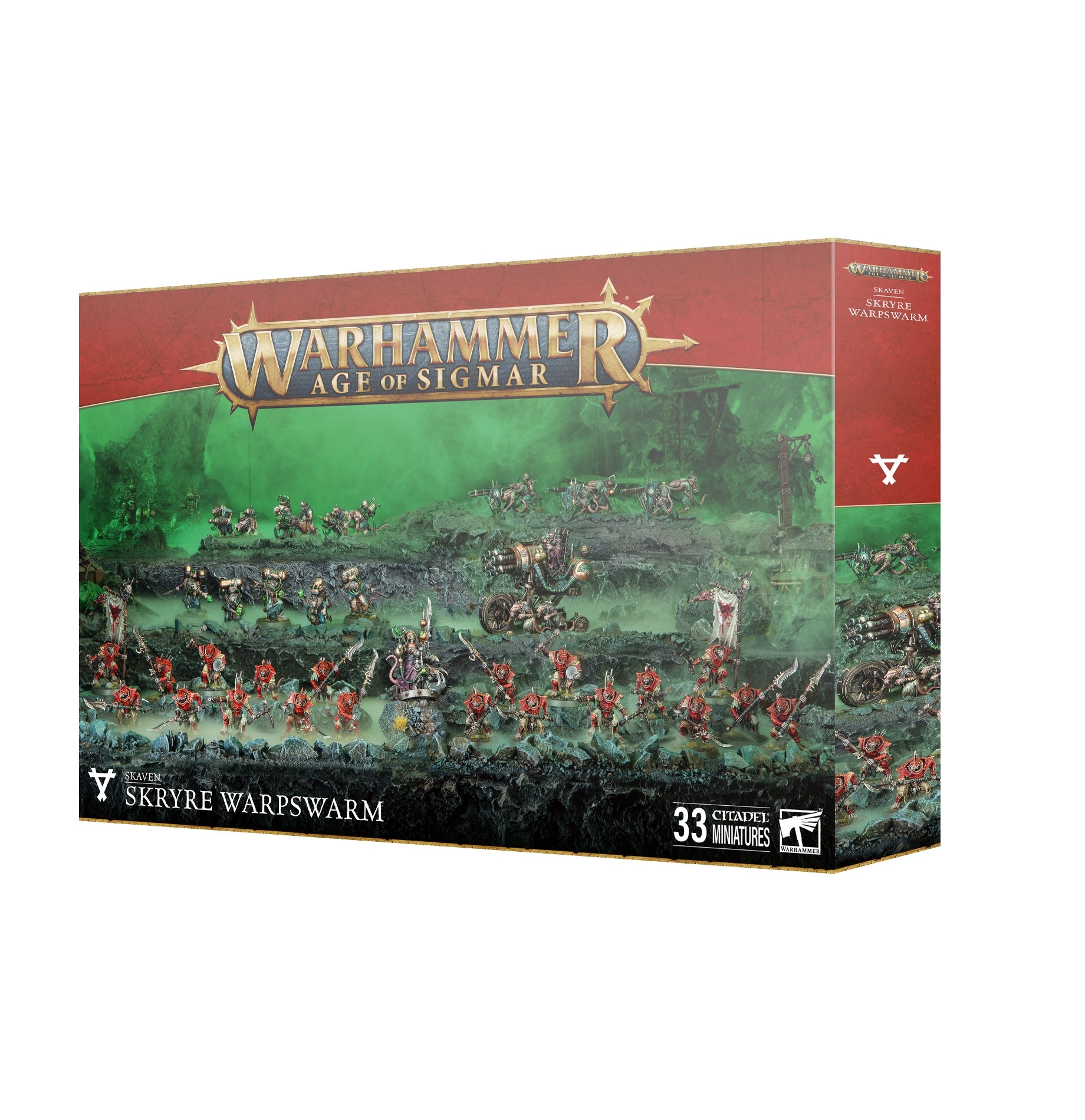 Warhammer Age of Sigmar - Skaven Skryre Warpswarm 90-56