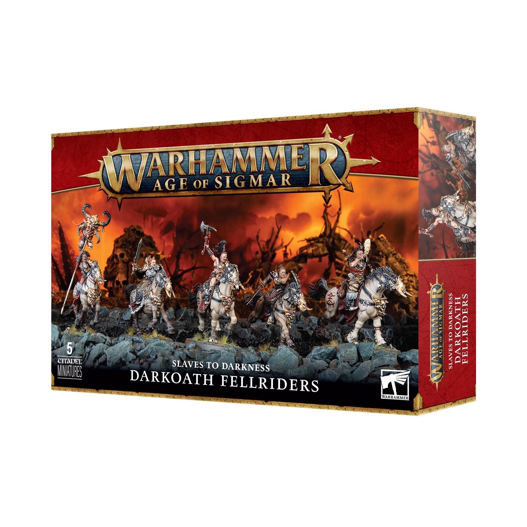 Warhammer Age of Sigmar - Slaves to Darkness Darkoath Fellriders 83-54