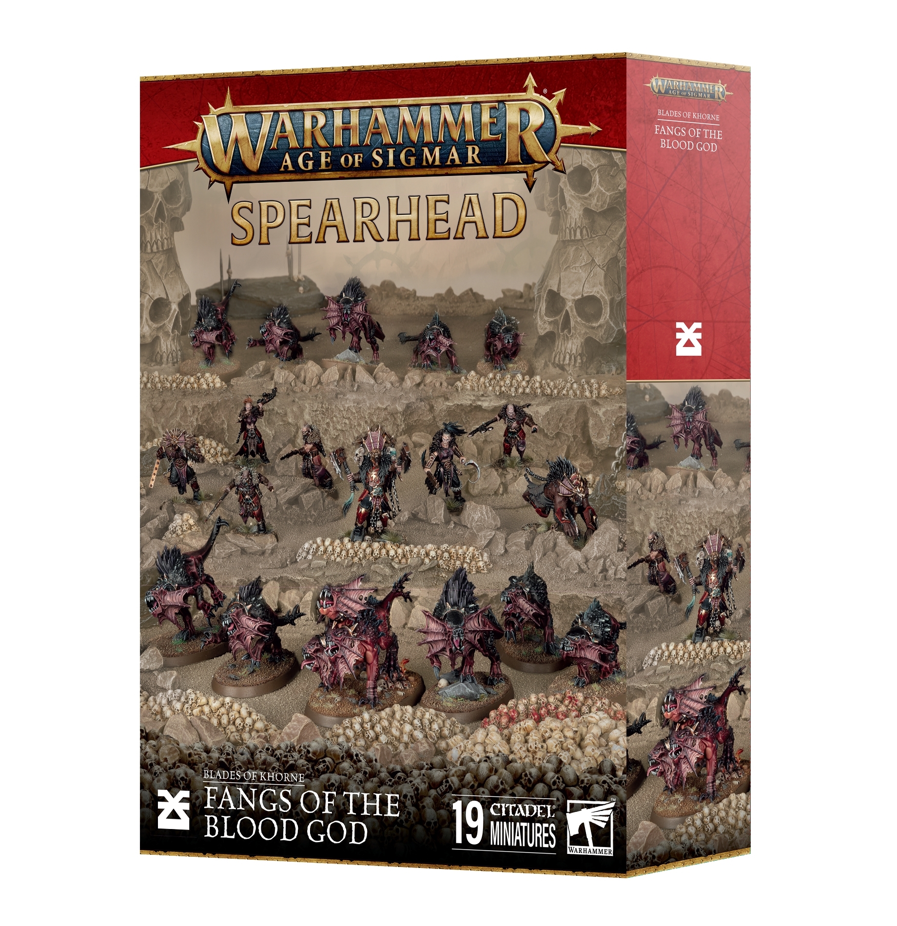 Warhammer Age of Sigmar - Spearhead: Blades of Khorne Fangs of the Blood God 70-837