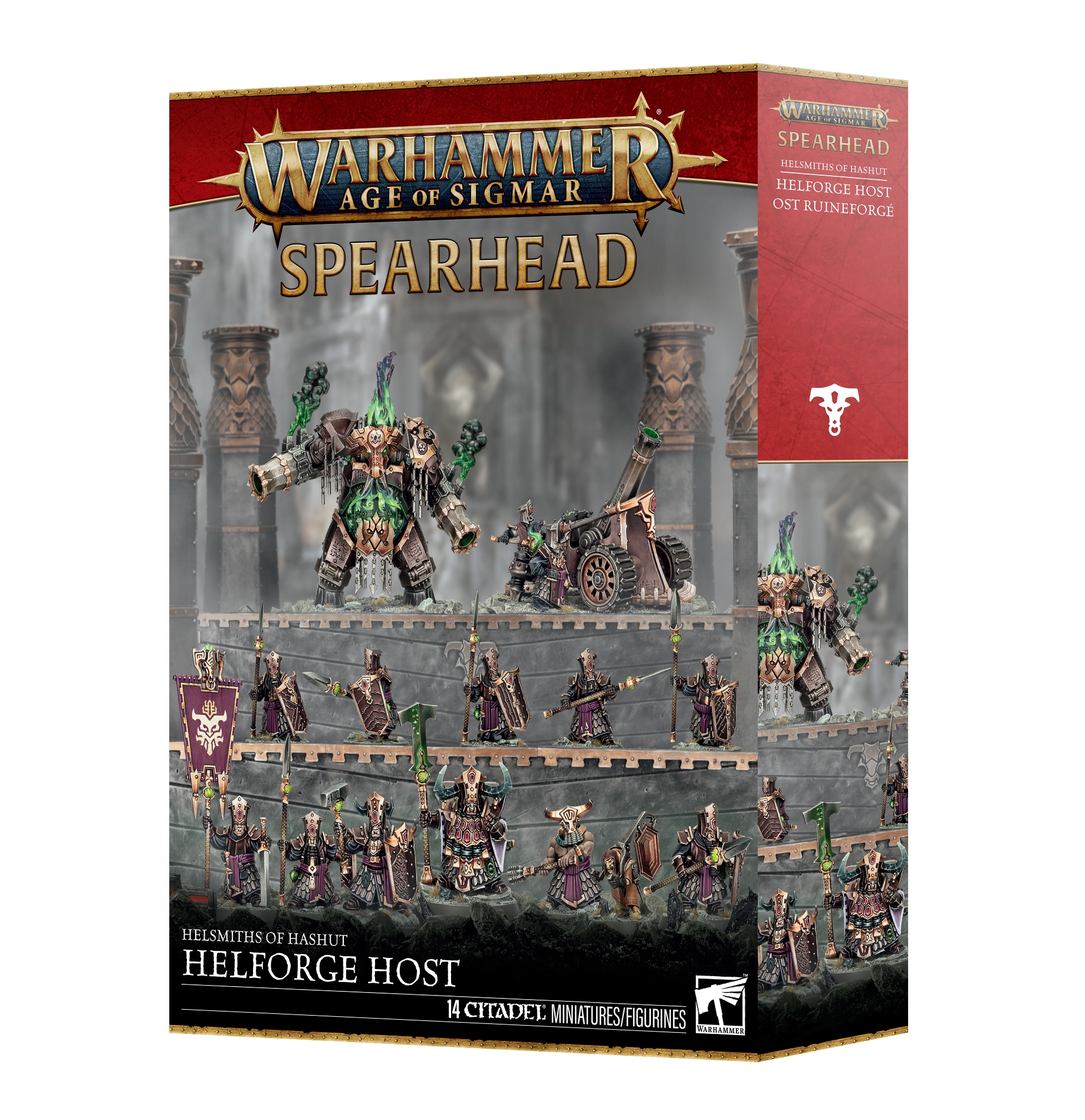 Warhammer Age of Sigmar - Spearhead: Helsmiths of Hashut Helforge Host 70-821 PRESALE