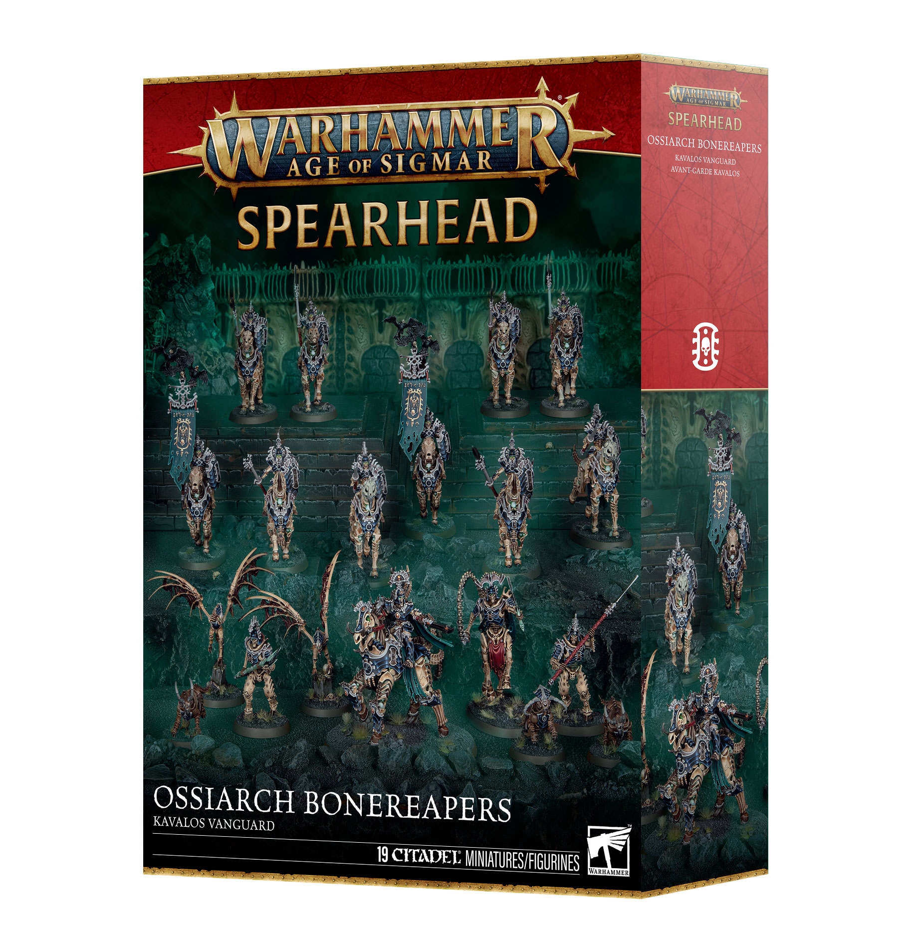Warhammer Age of Sigmar - Spearhead: Ossiarch Bonereapers Kavalos Vanguard 70-943 PRESALE