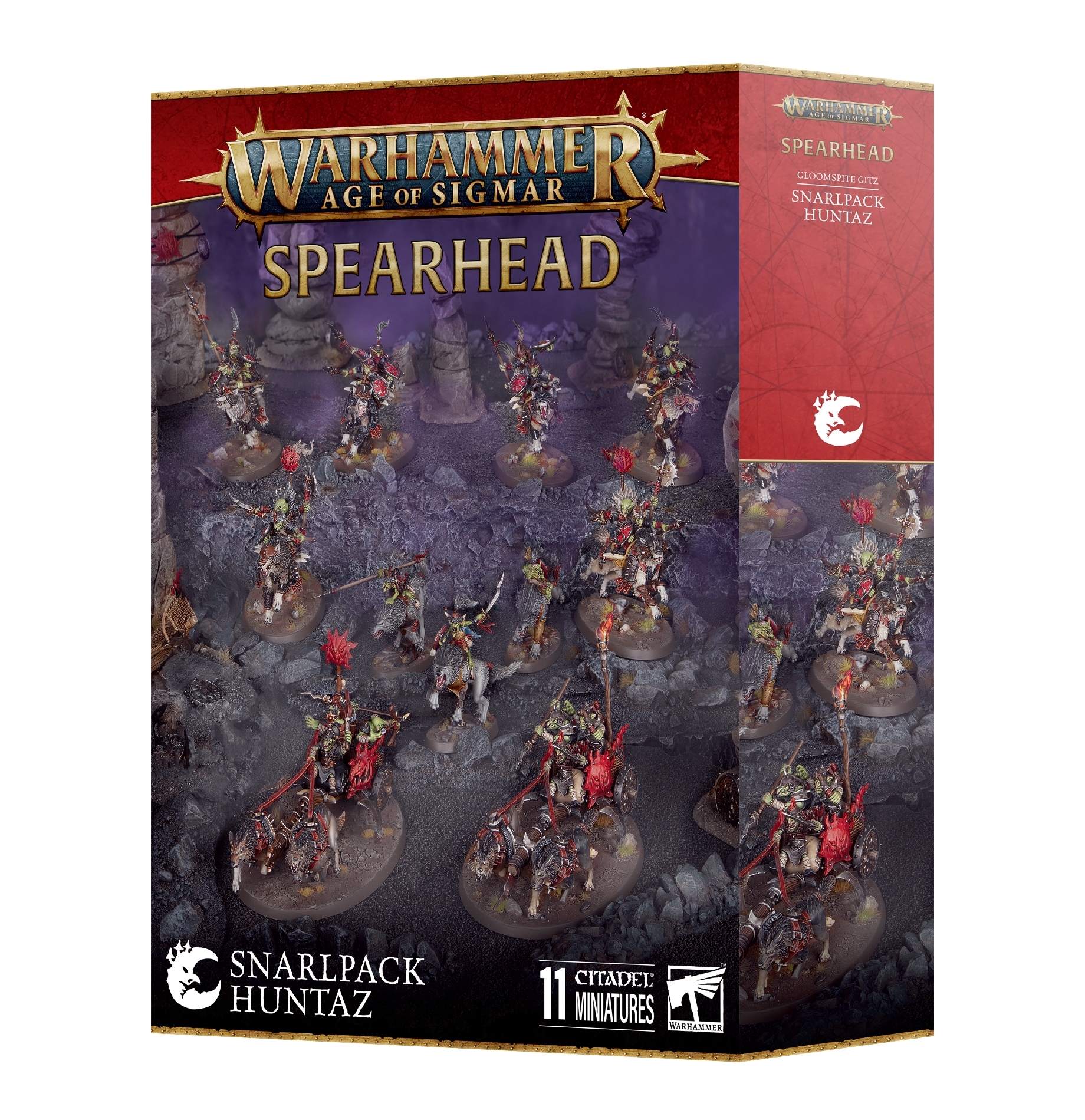 Warhammer Age of Sigmar - Spearhead: Snarlpack Huntaz 70-02