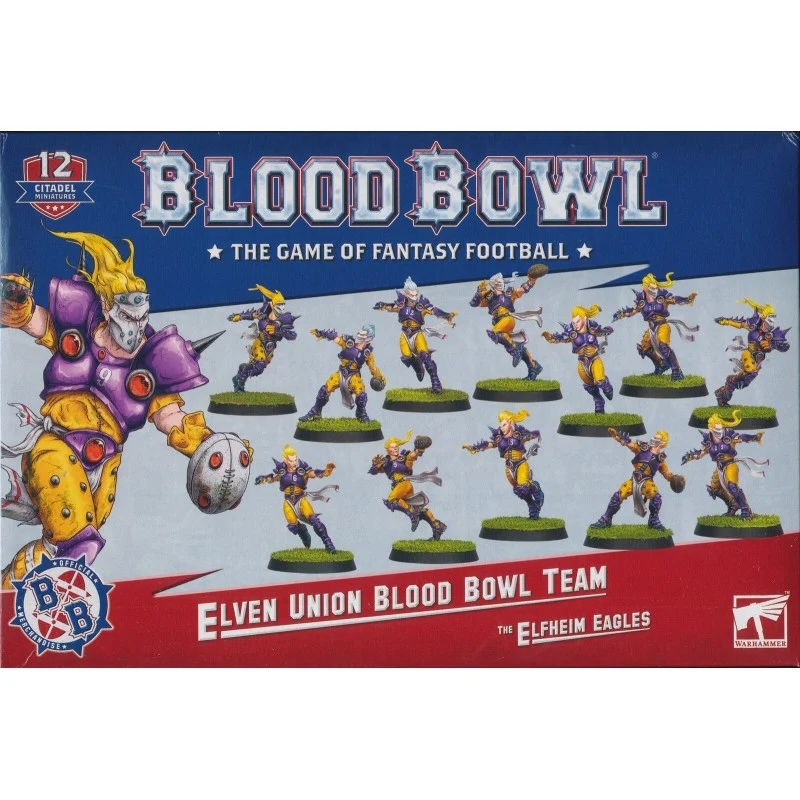 Warhammer Blood Bowl The Elfheim Eagles Elven Union Team 200-36