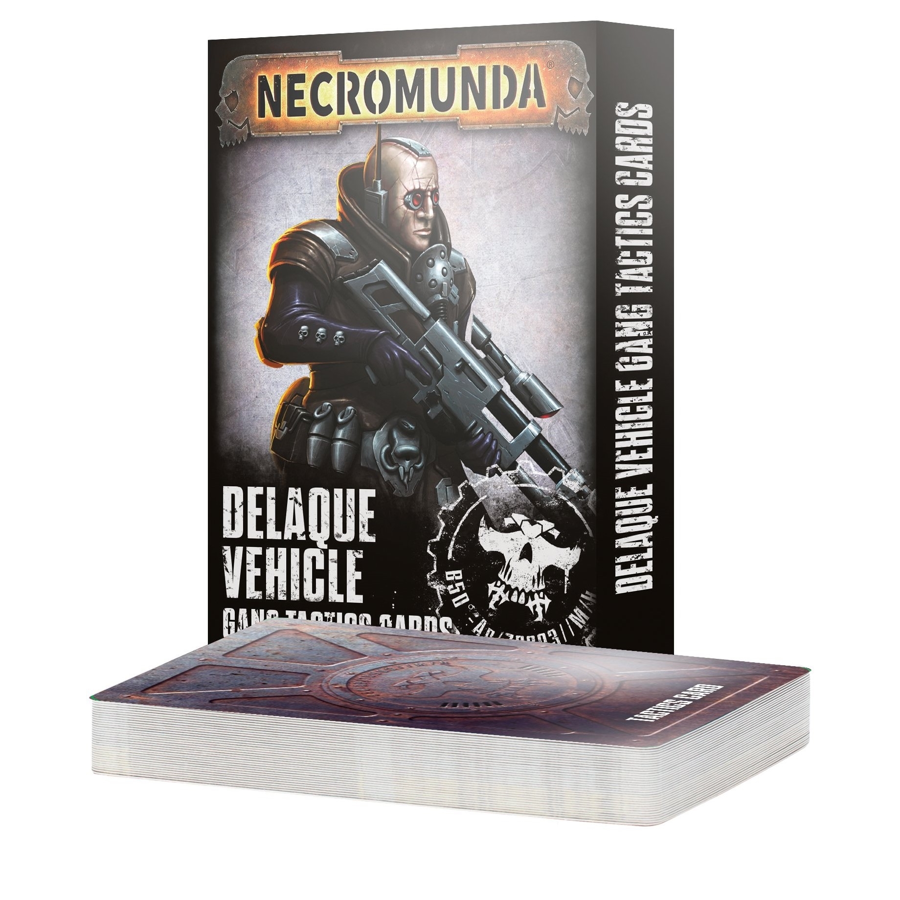 Warhammer Necromunda Delaque Vehicle Gang Tactics Cards 301-21