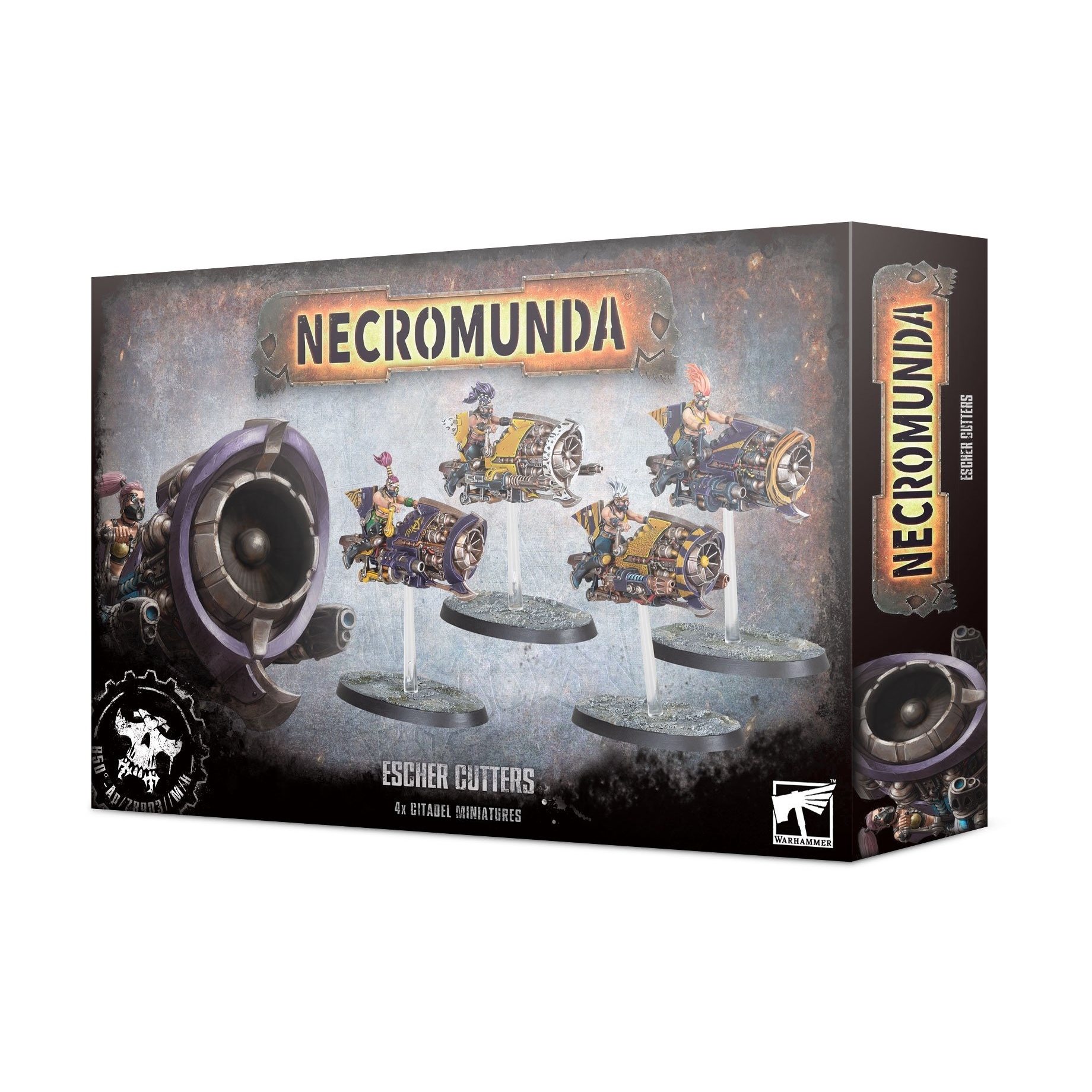 Warhammer Necromunda Escher Cutters 301-10