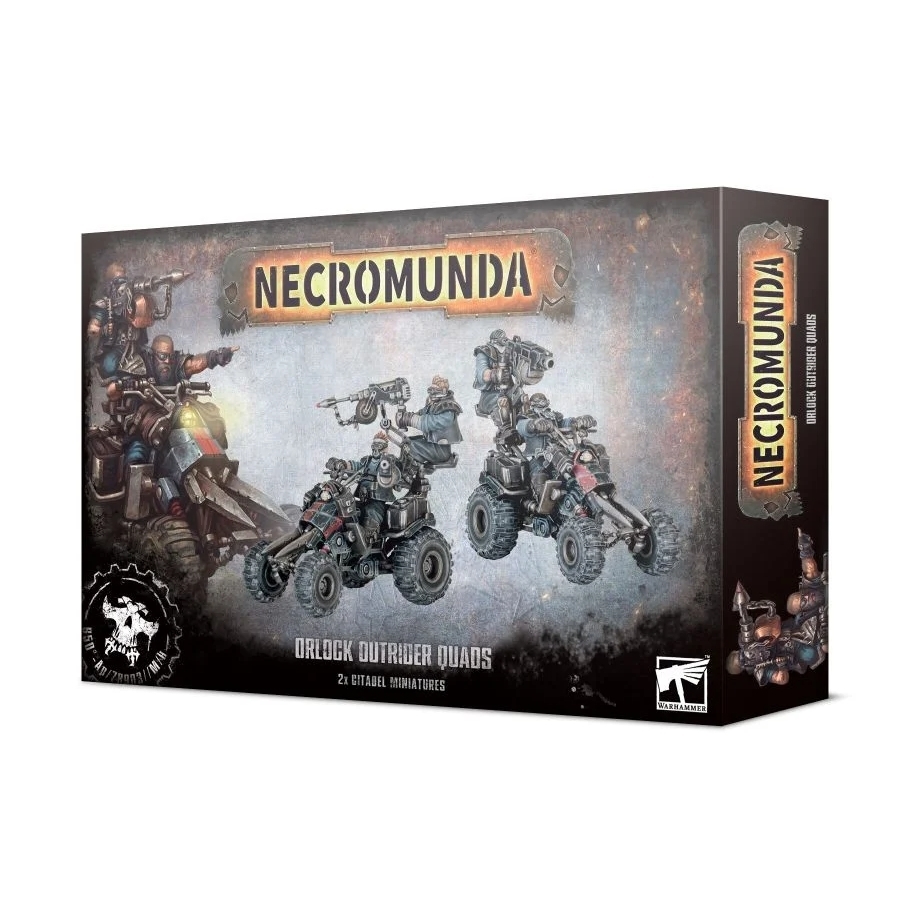 Warhammer Necromunda Orlock Outrider Quads 300-98