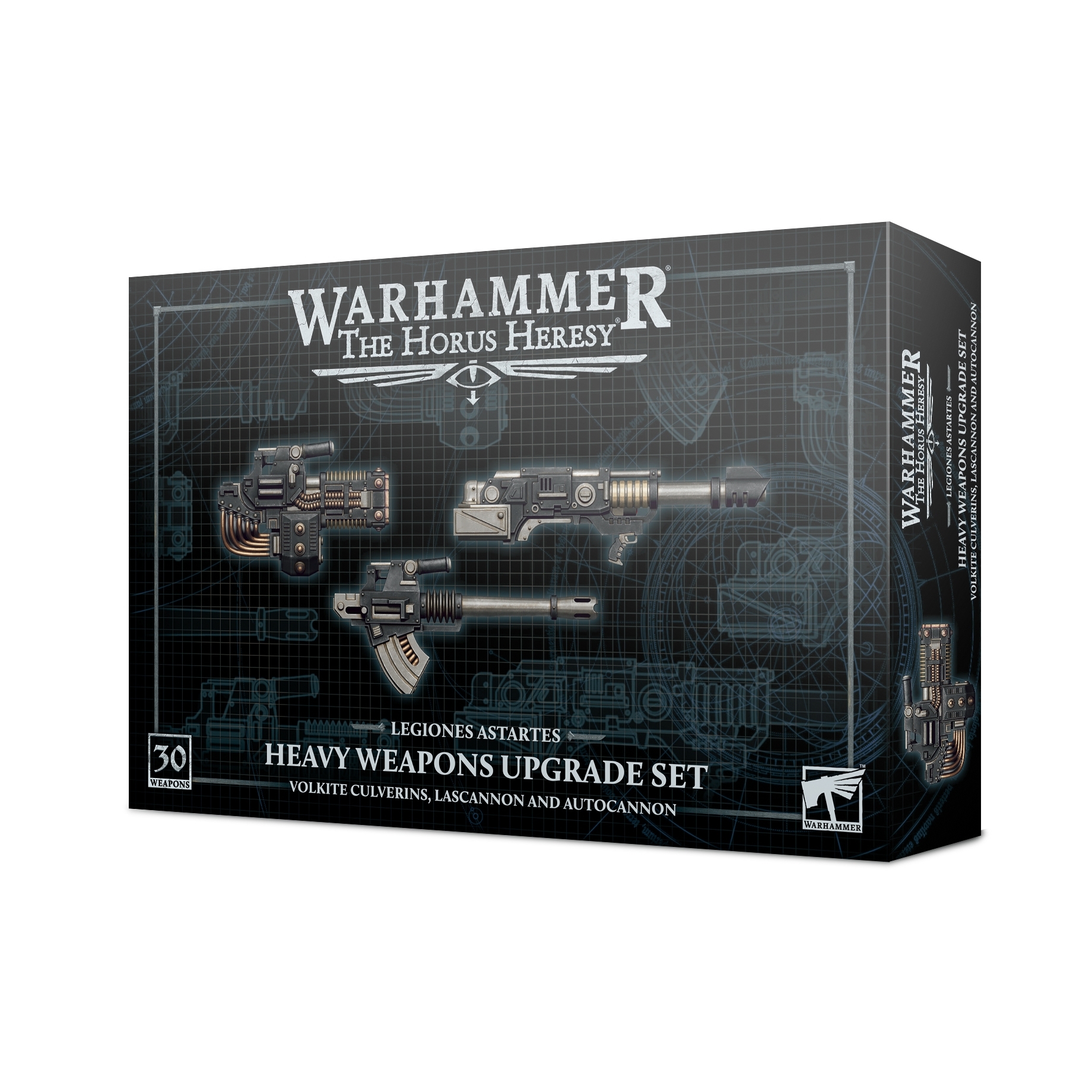 Warhammer The Horus Heresy - Heavy Weapons Upgrade Set Volkite Culverins, Lascannon & Autocannon 31-13