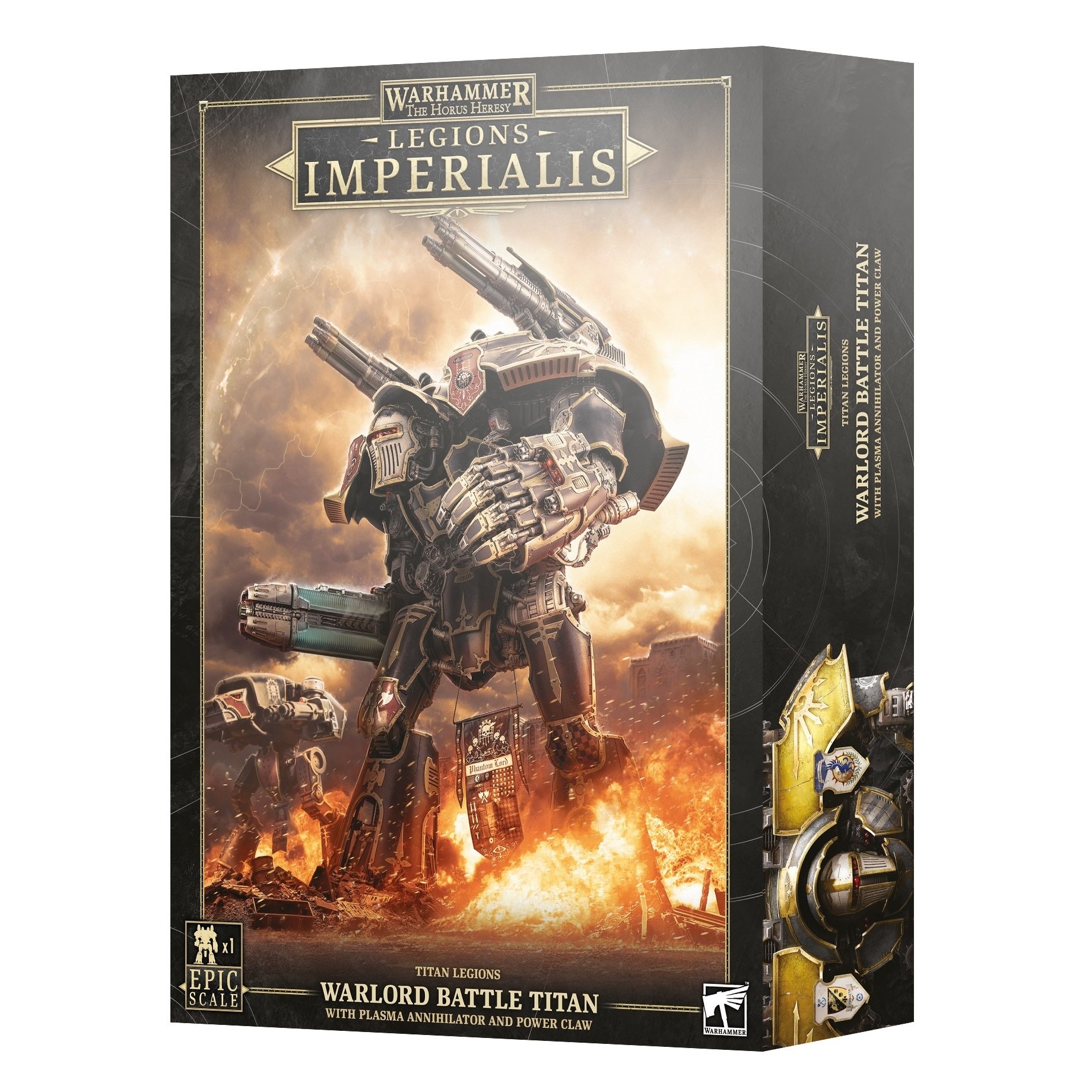 Warhammer The Horus Heresy - Legions Imperialis: Warlord Battle Titan with Plasma Annihilator & Power Claw 03-21