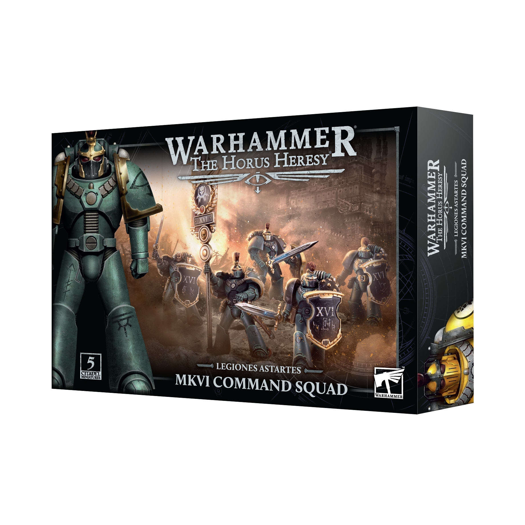 Warhammer The Horus Heresy - MKVI Command Squad 03-85