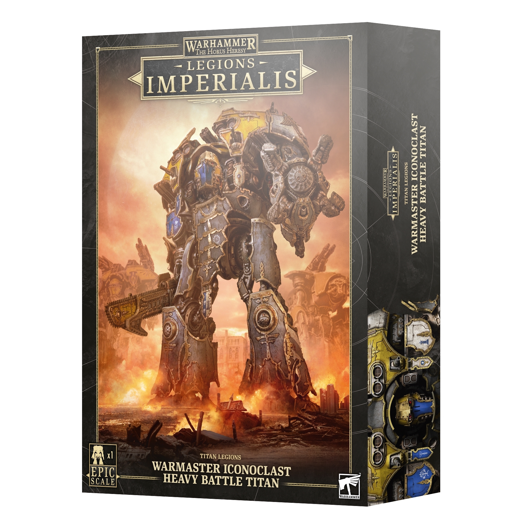 Warhammer The Horus Heresy - Warmaster Iconoclast Heavy Battle Titan 03-27