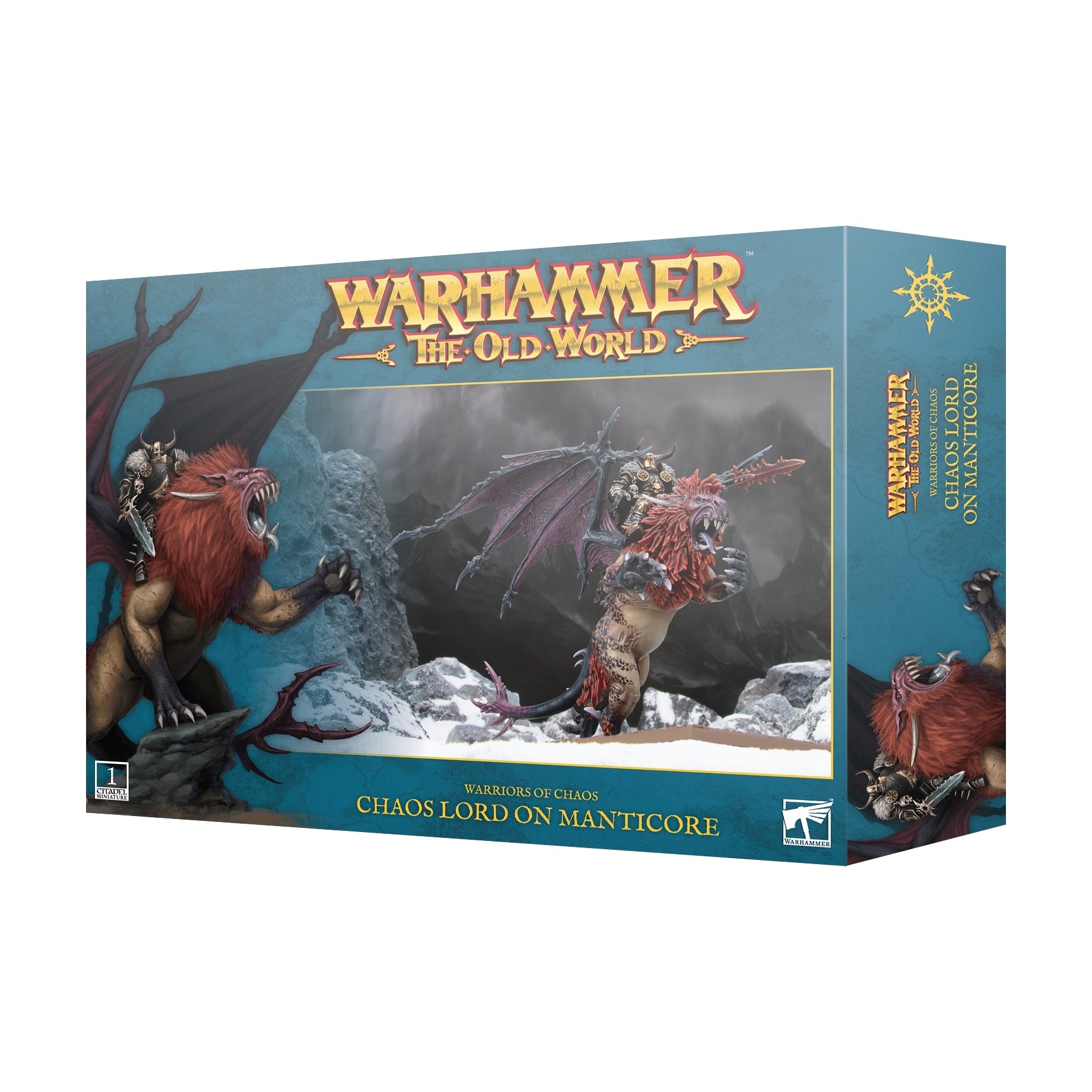 Warhammer The Old World - Chaos Lord on Manticore 08-05