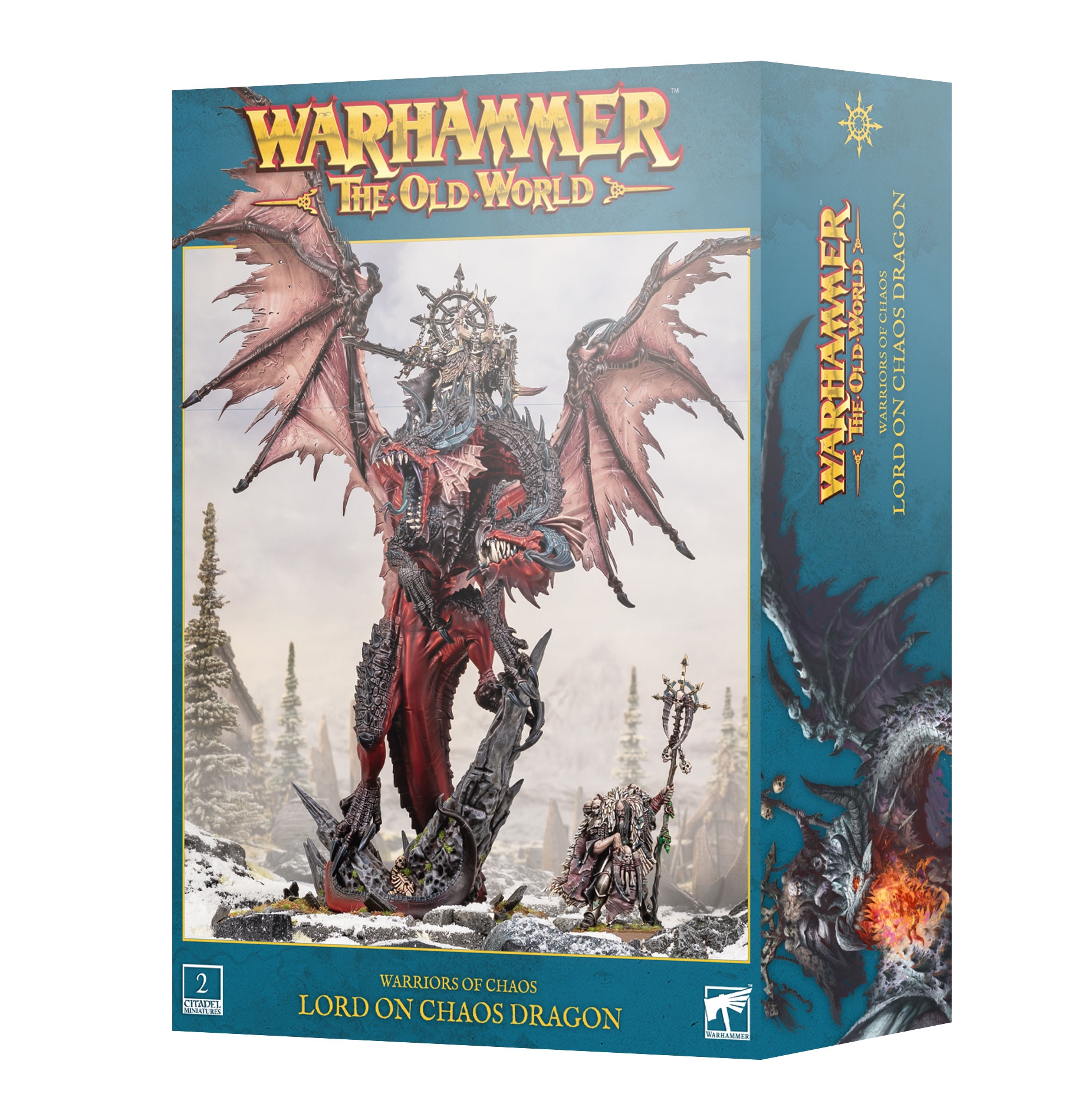 Warhammer The Old World - Warriors of Chaos: Lord on Chaos Dragon 08-19 PRESALE