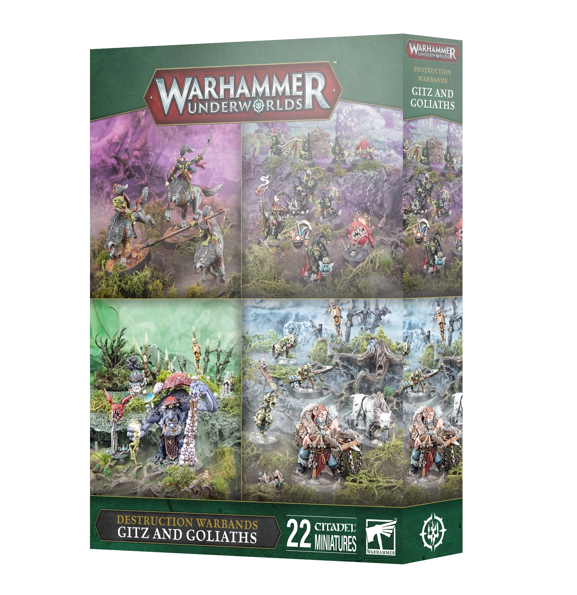 Warhammer Underworlds - Destruction Warbands: Gitz and Goliaths 109-43