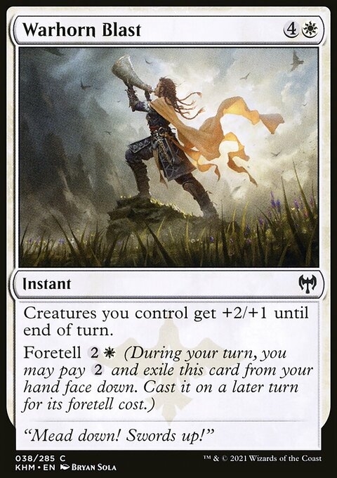 Warhorn Blast
