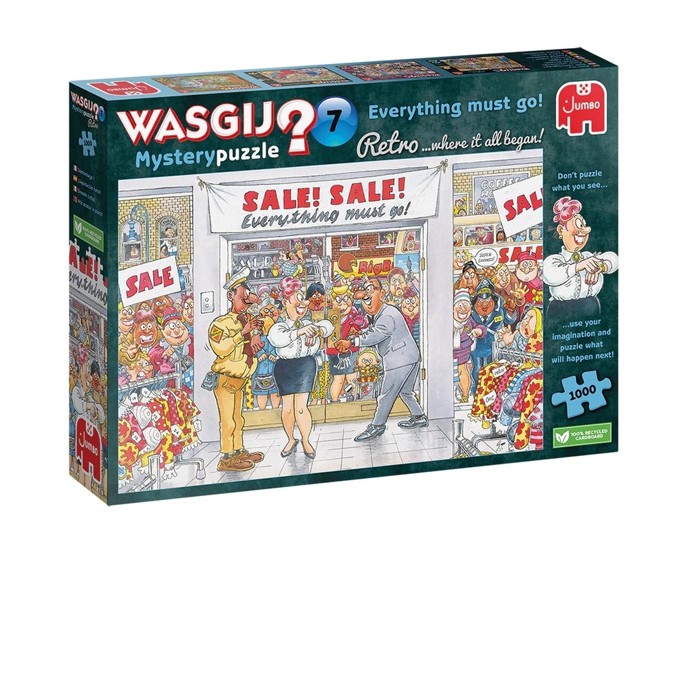 Wasgij? Retro Mystery 7 1000 Piece Puzzle