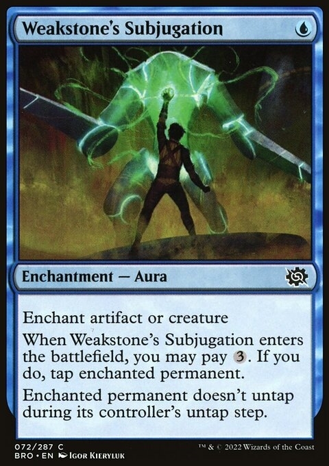Weakstone's Subjugation
