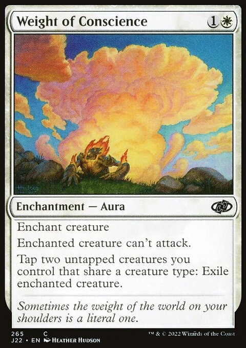 Weight of Conscience